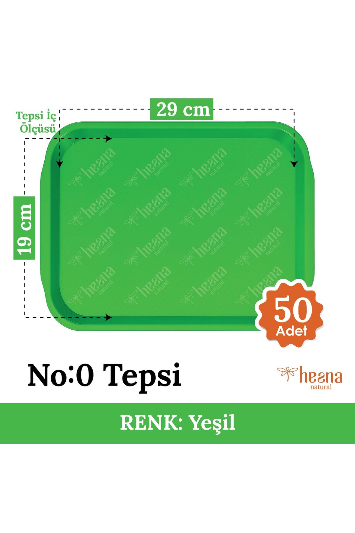No0 Fast Food Tray - Serving Tray - Serving Tray (small size)