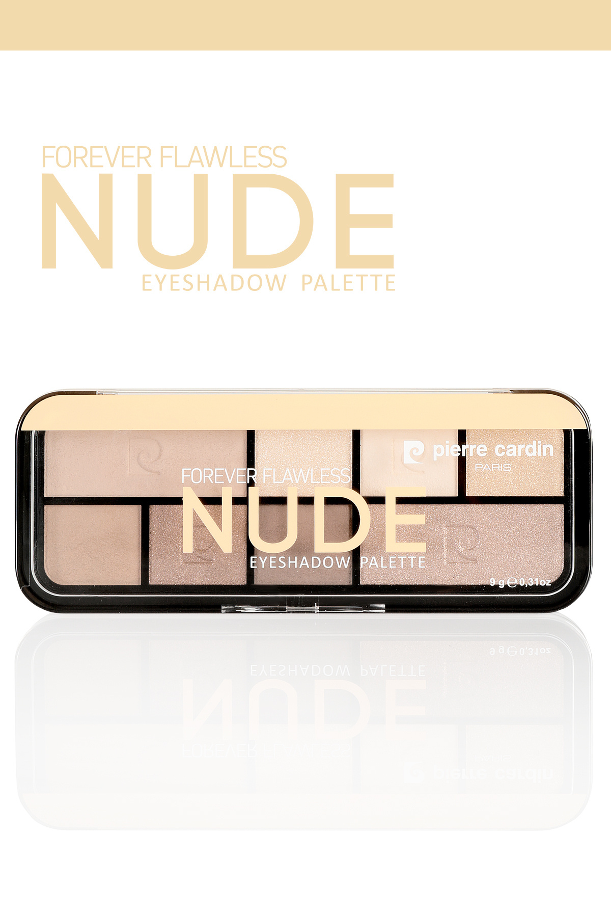 Pierre Cardin Forever Flawless Nude Eyeshadow Palette - Far Paleti (8