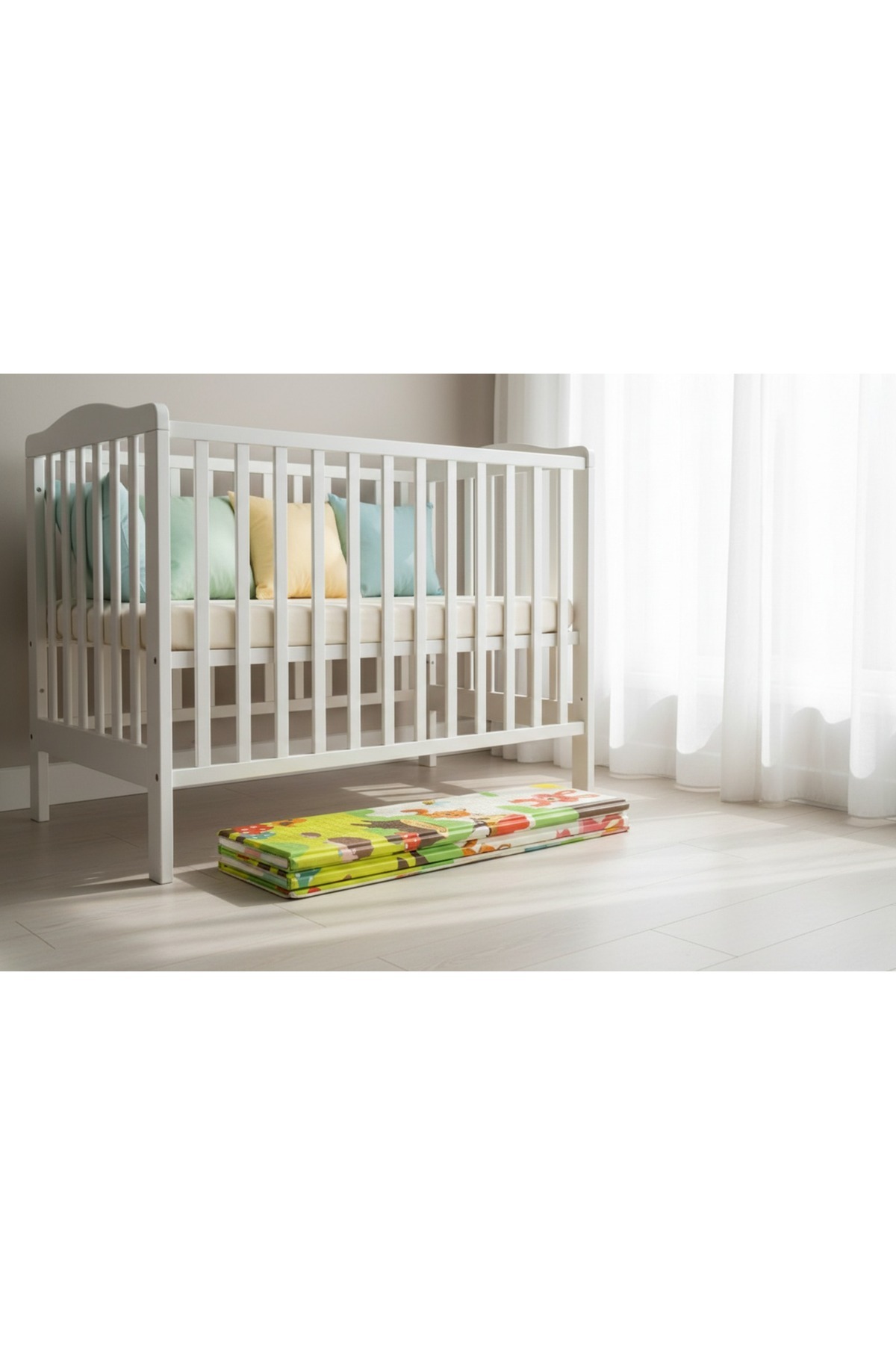 Holmen Katlanabilir Çift Taraflı Premium Oyun Matı - Halısı 150x200cm fotoğrafı 7 (önizleme)