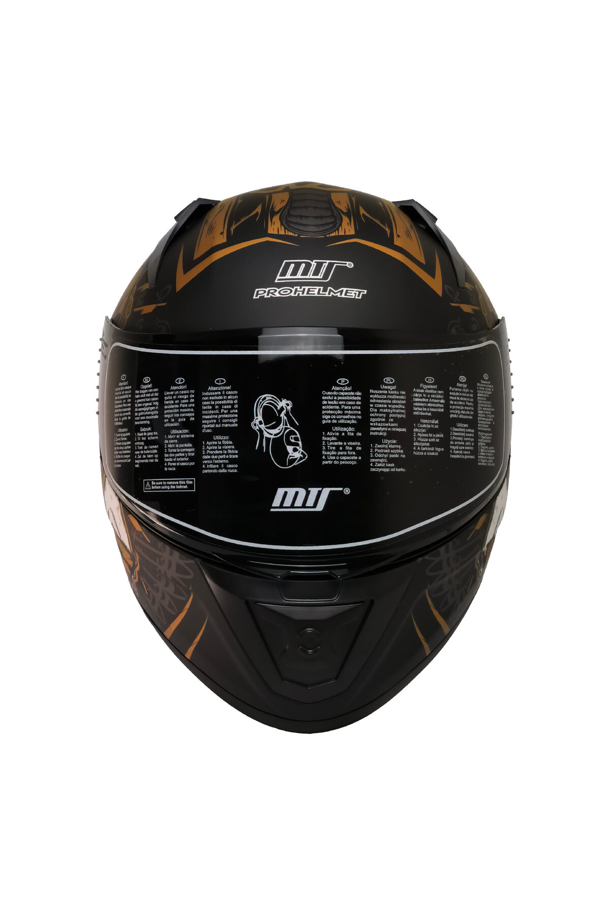 MTS M-801 ANIBUS GOLD MAT FULL FACE KASK - Fiyatı, Yorumları