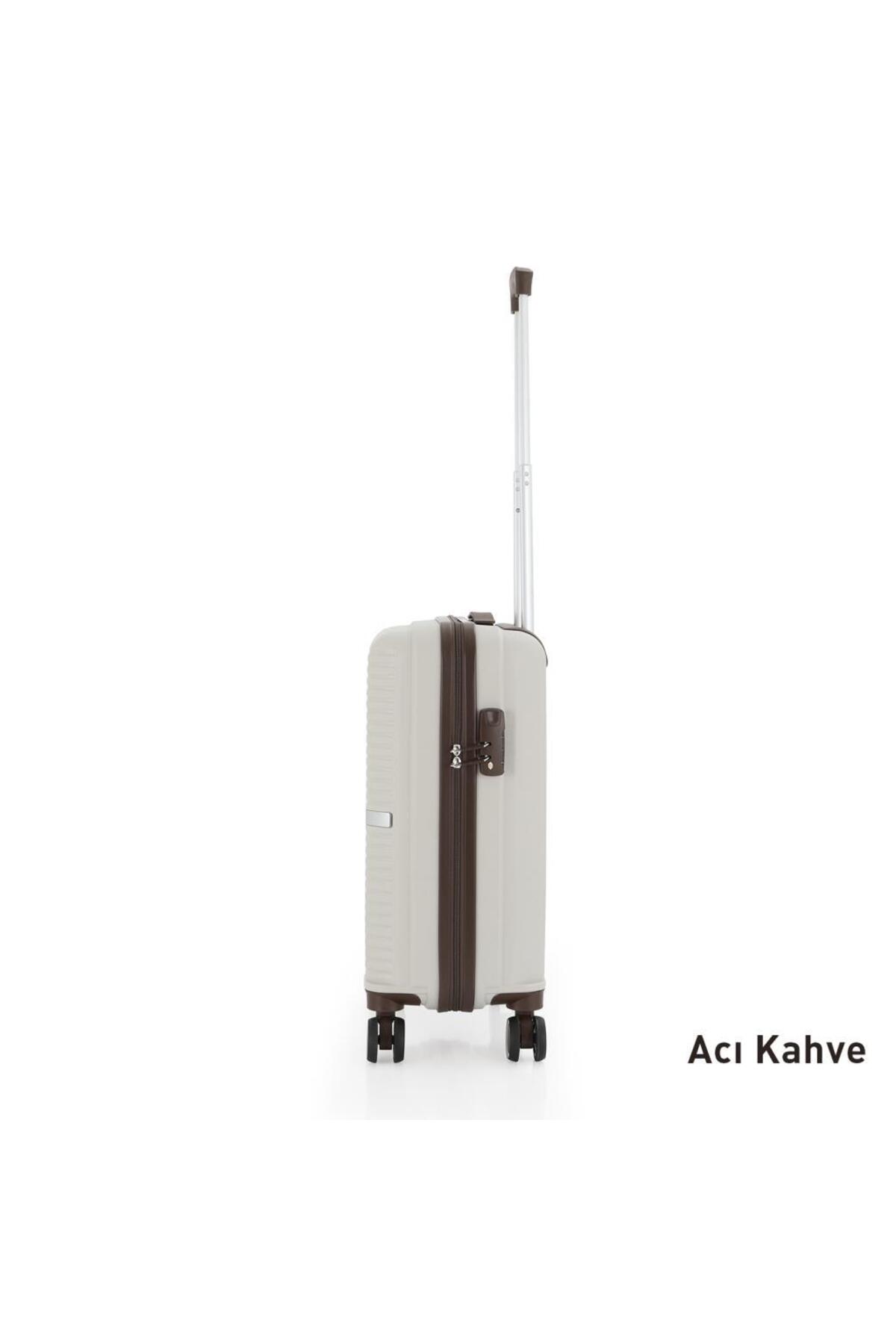 MÇS  Kabin Boy Kırılmaz Silikon Seyahat Valizi Bavulu V374 - Görsel 3