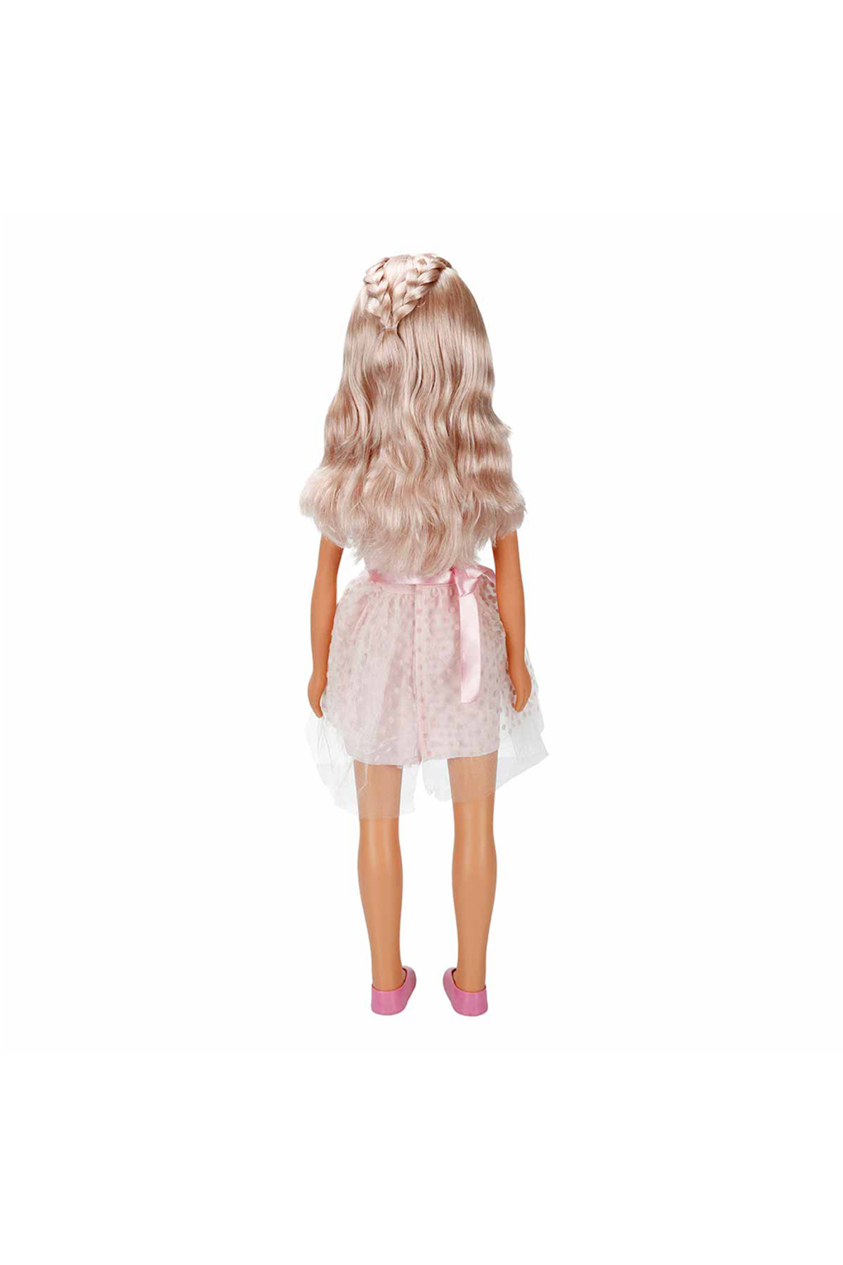 Cici Oyuncak Yürüyüş Arkadaşım Clara Party 80 cm - Açık Pembe Elbiseli Büyük Kız Çocuk Bebek fotoğrafı 3 (önizleme)