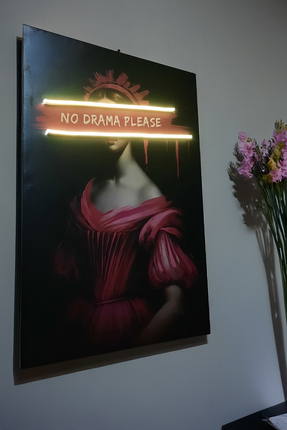 Eker Reklam Ajansı No Drama Please – Neon LED’li Tablo