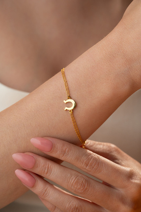 Two Arts Kadın At Nalı Figürlü Şans Bilekliği Bileklik