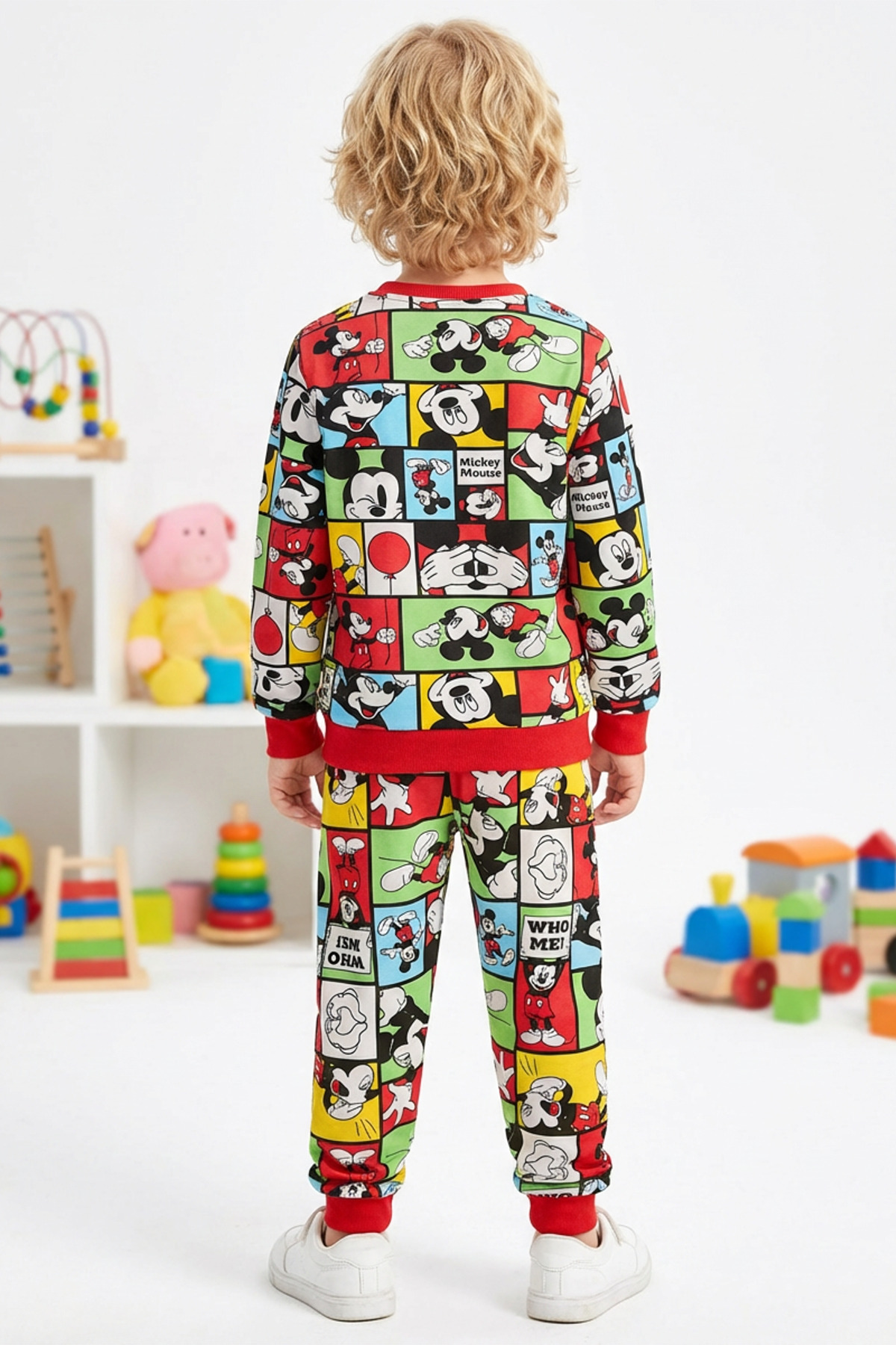 DAPSEE MİKİ MAUSE ÇOCUK PİJAMA TAKIMI fotoğrafı 3 (önizleme)
