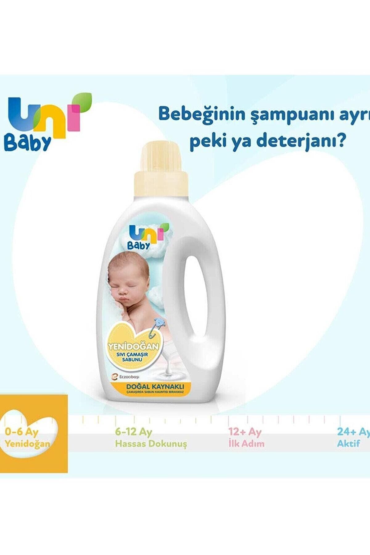 Uni Baby Yenidoğan Sıvı Çamaşır Sabunu 1500ml fotoğrafı 2 (önizleme)