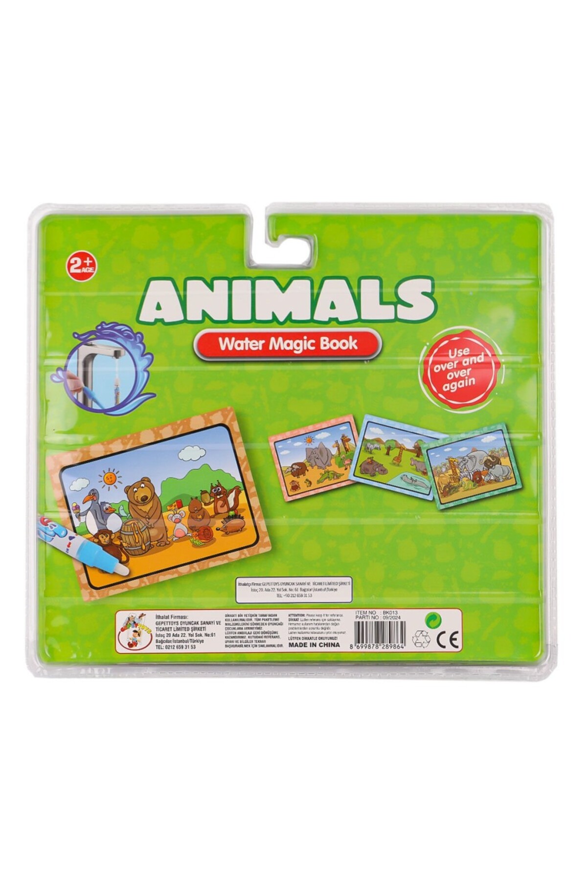 NW NessiWorld BK013 Sihirli Boyama Kitabım -Gepettoys fotoğrafı 4 (önizleme)