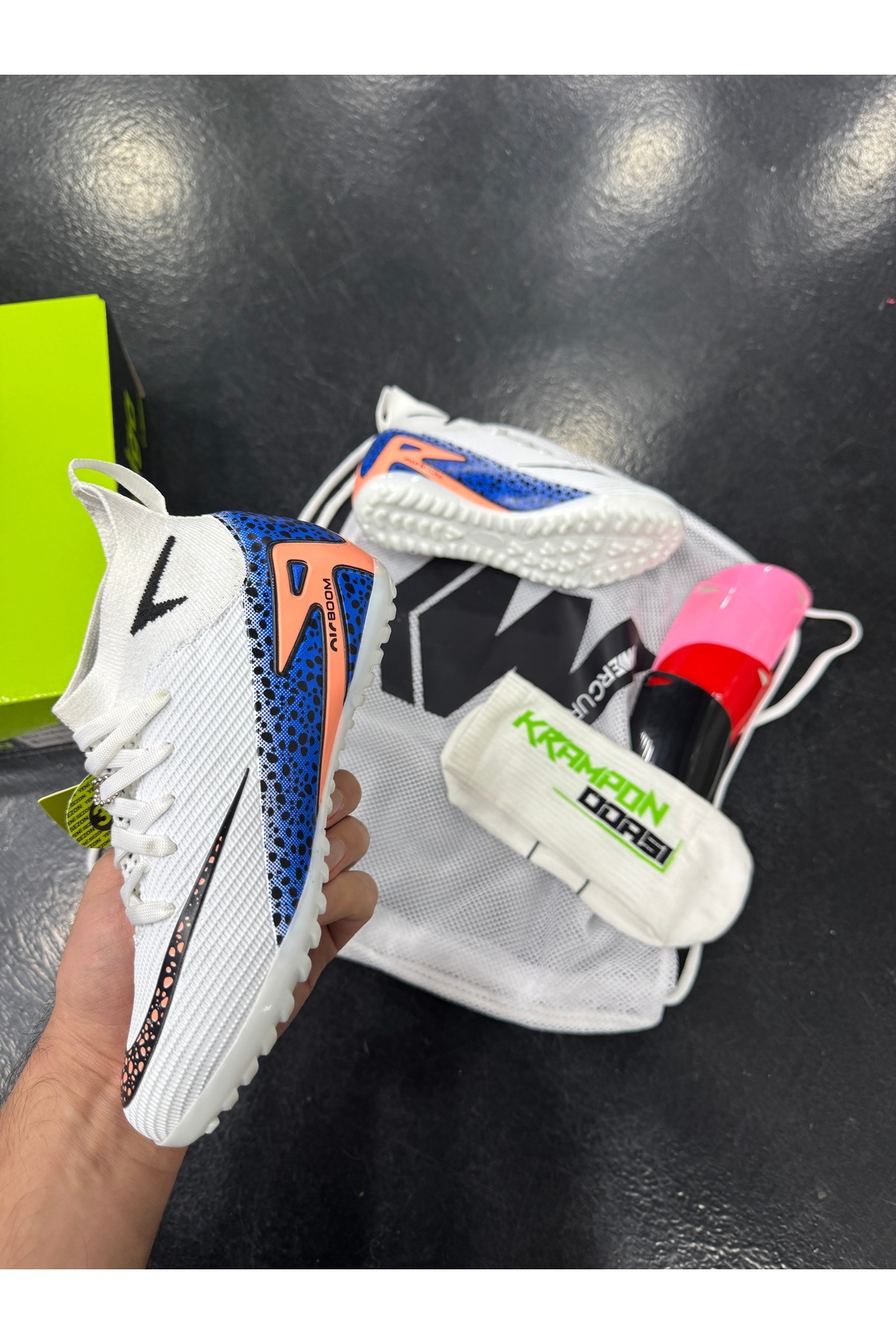 مجموعة أحذية كرة القدم الاحترافية Air Superfly مع...