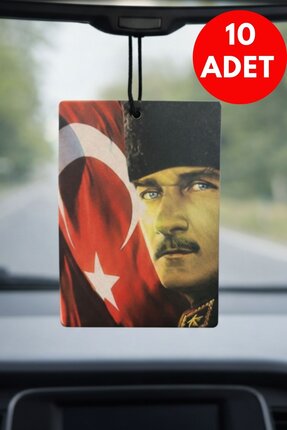 PROMOSYONİK Atatürk Tasarımlı Dekoratif Araba Oto Kalıcı Kokusu Ve Aksesuarı ...