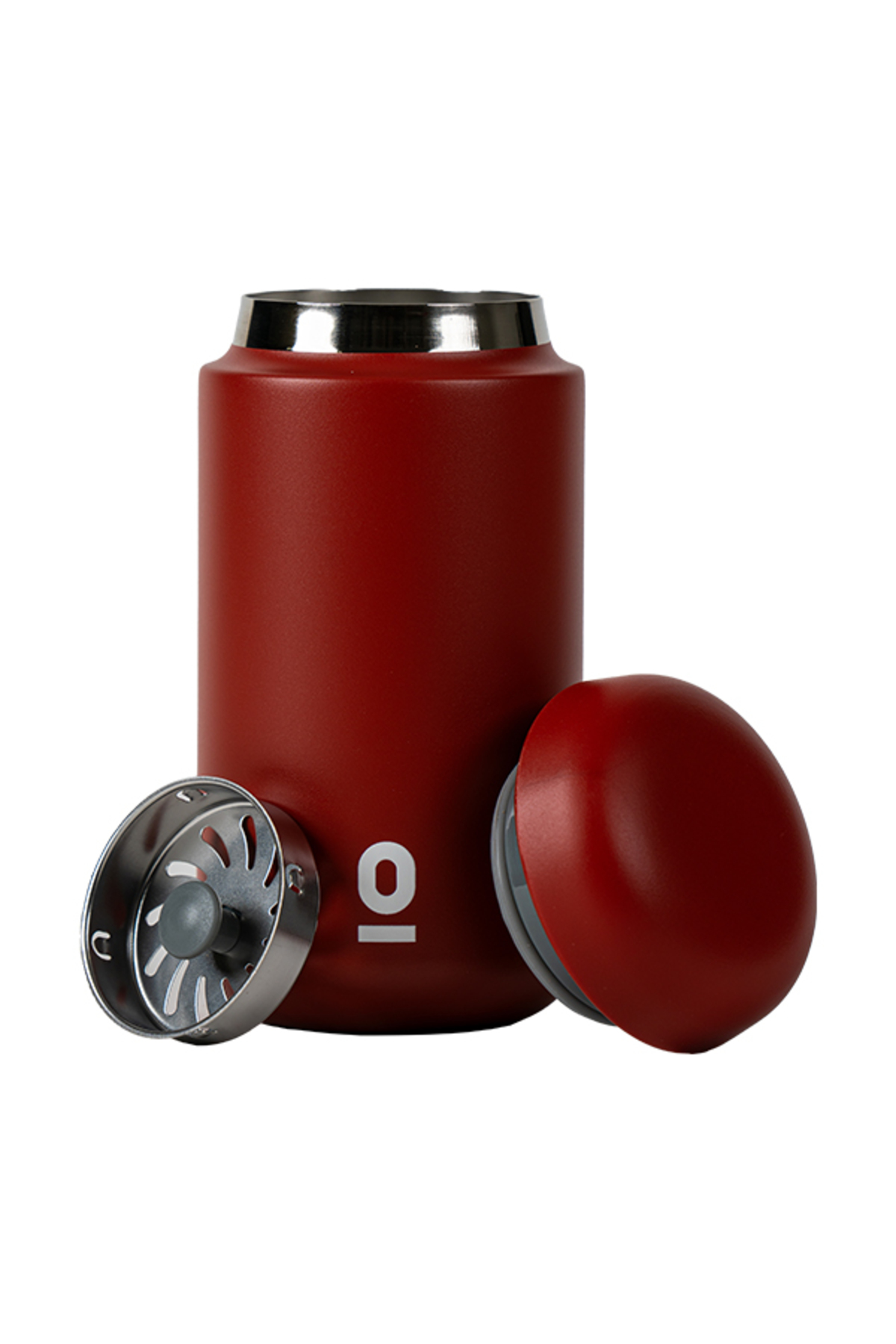 Espressolab Kırmızı Paslanmaz Çelik Mini Mug Termos 300 ml | No:119 fotoğrafı 4 (önizleme)
