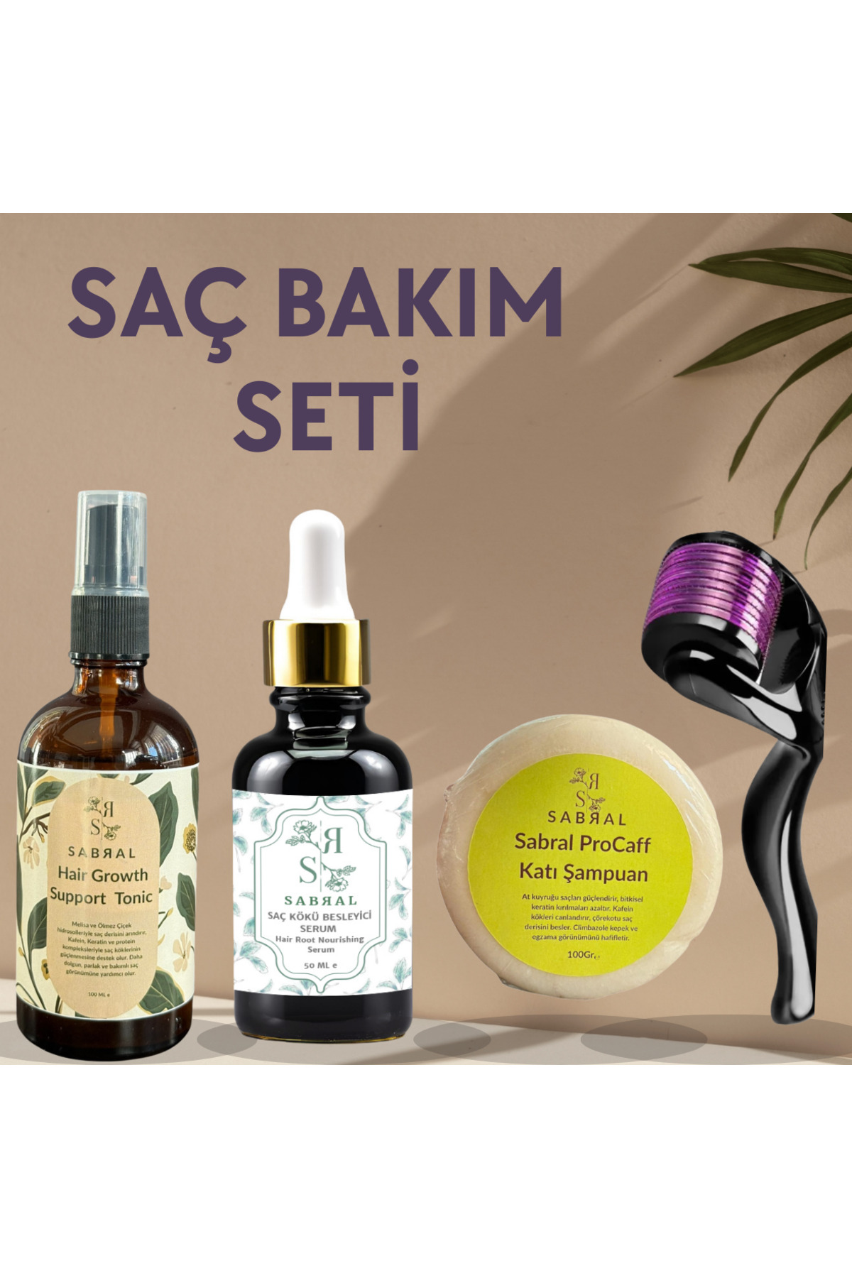 SABRAL Saç Bakım Seti (Dökülme Karşıtı Oluşumu Destekleyici) — SBRSAÇBAKIMSETİ