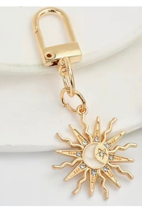 ECRİN LUX ÇANTA Güneş Gold Çanta Charmı