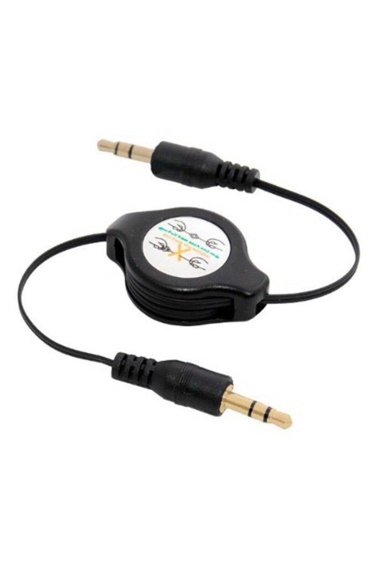 Aux Cable 3.5mm Audio Transfer Patch Cord Reel Auks Cable