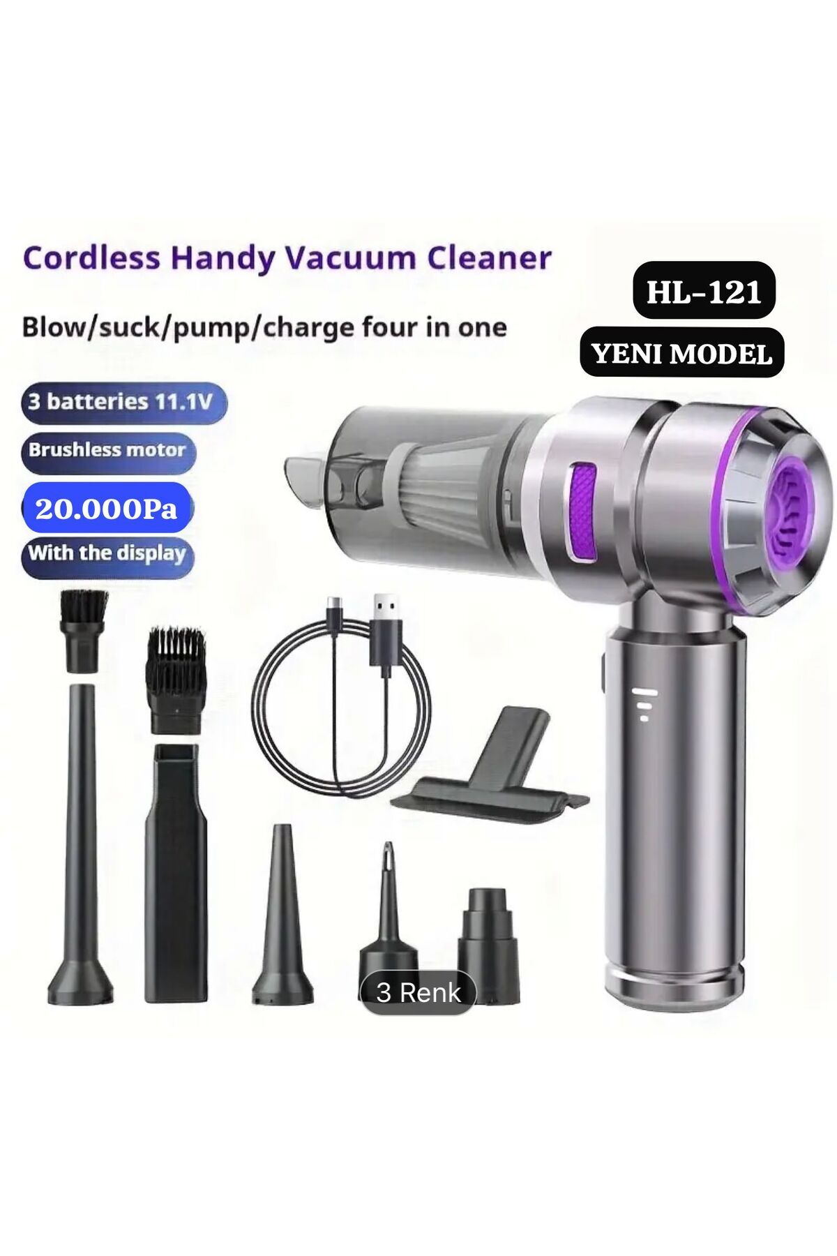 LEERFEI HL-121/VACUUM TEMİZLEME EL SÜPÜRGESİ - Fiyatı, Yorumları