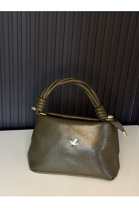 JASECO Kadın Kuş Logolu Düğüm Askılı Omuz Ve El Çantası