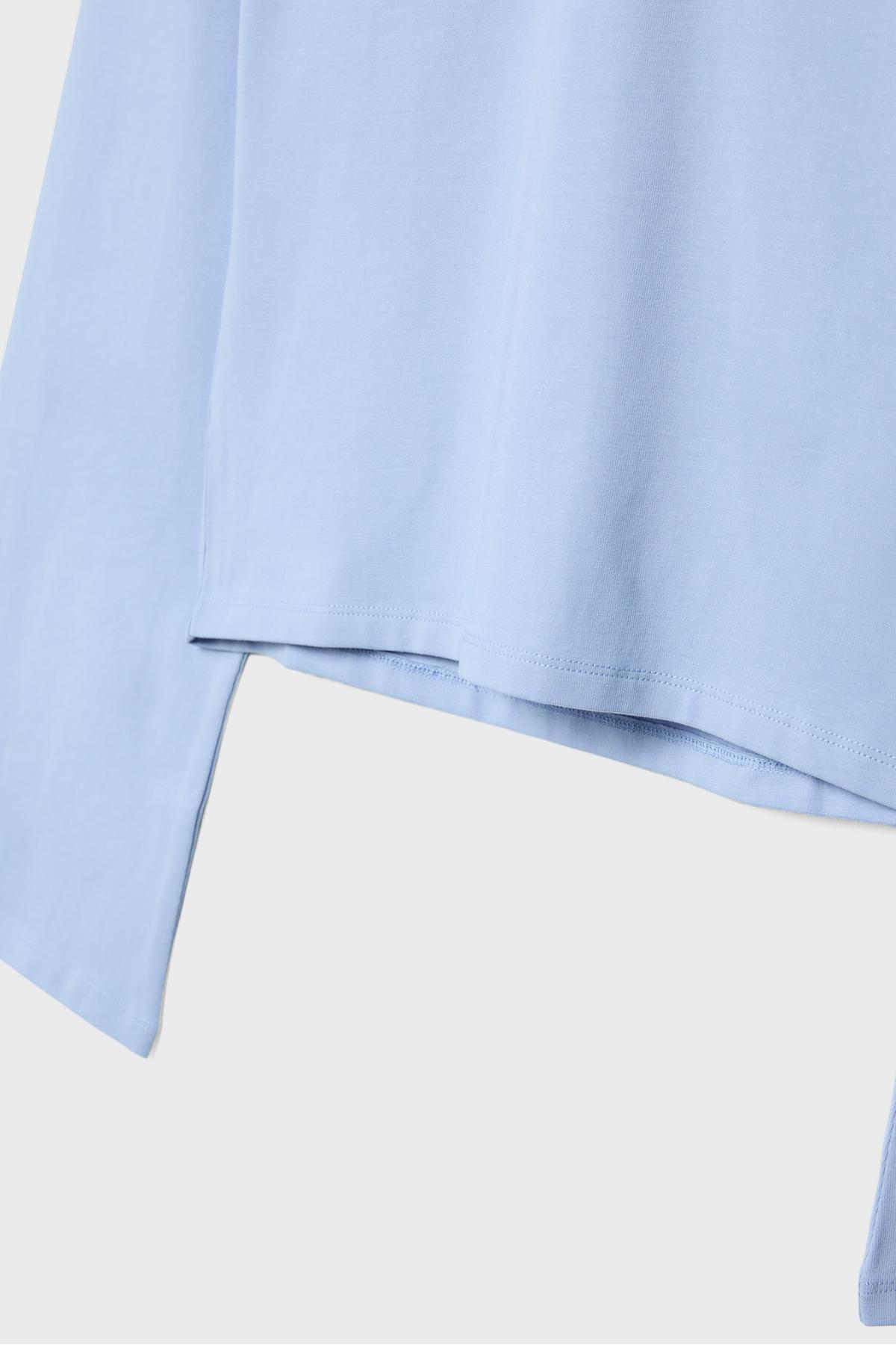 Stradivarius  Yarasa kollu t-shirt - Görsel 8