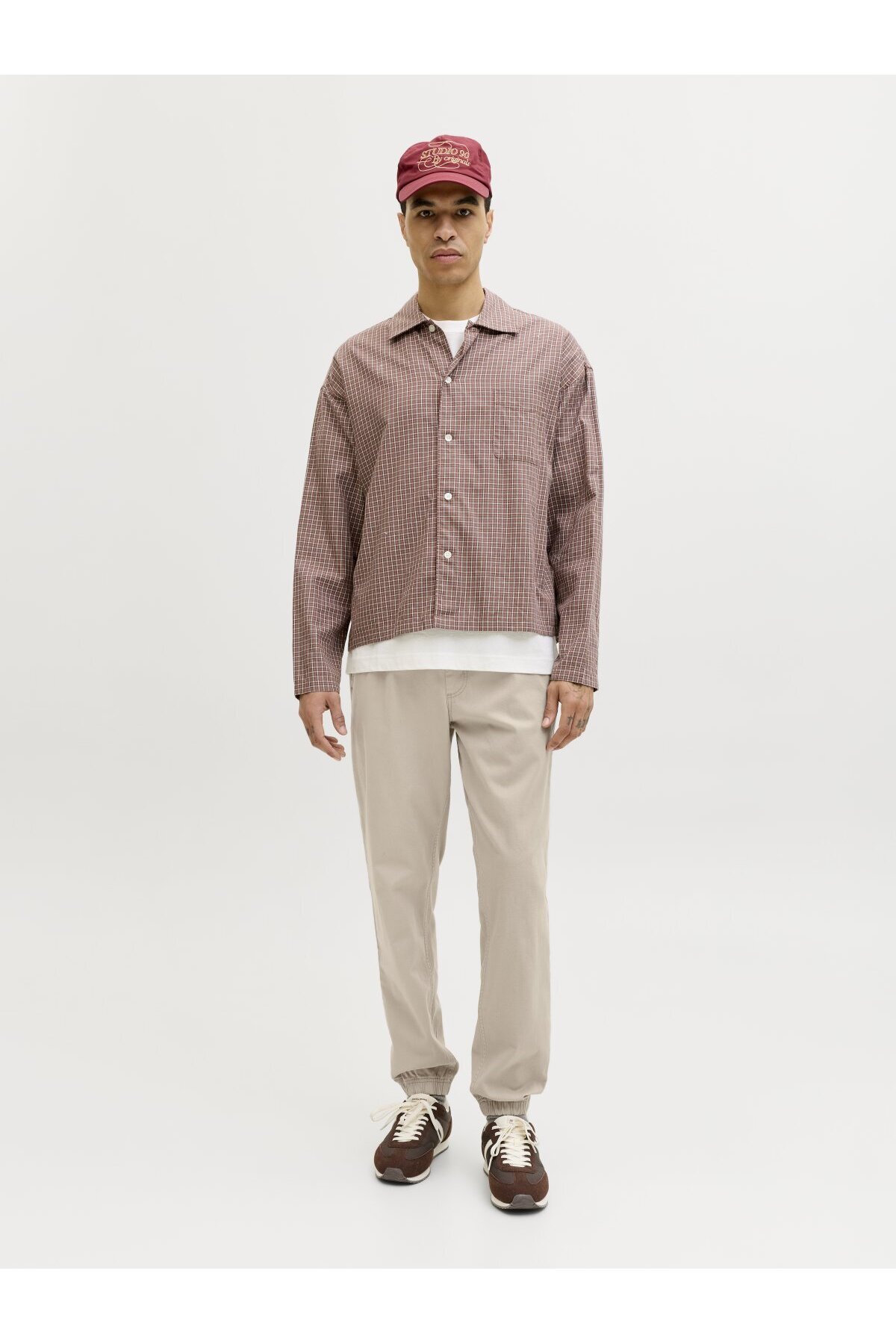 شلوار مردانه رنگارنگ کشسان | جک اند جونز Jack & Jones 12288471 - تصویر 3