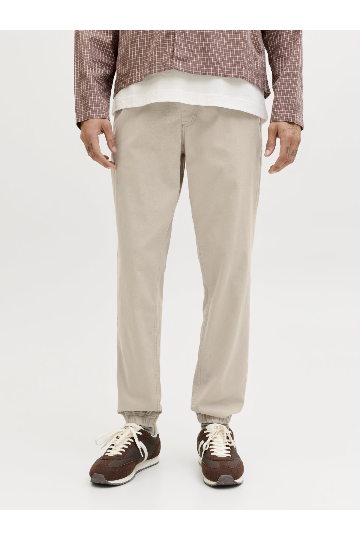 شلوار مردانه رنگارنگ کشسان | جک اند جونز Jack & Jones 12288471 - تصویر 2
