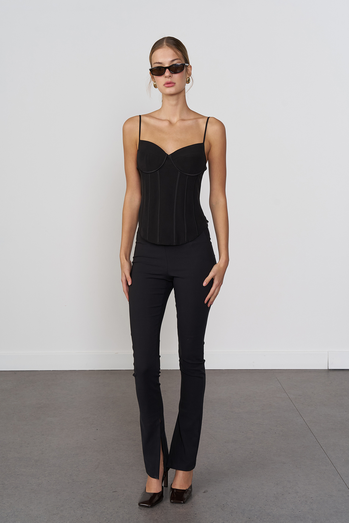 Beyyoglu  Tül Detaylı Korse Top - Görsel 3