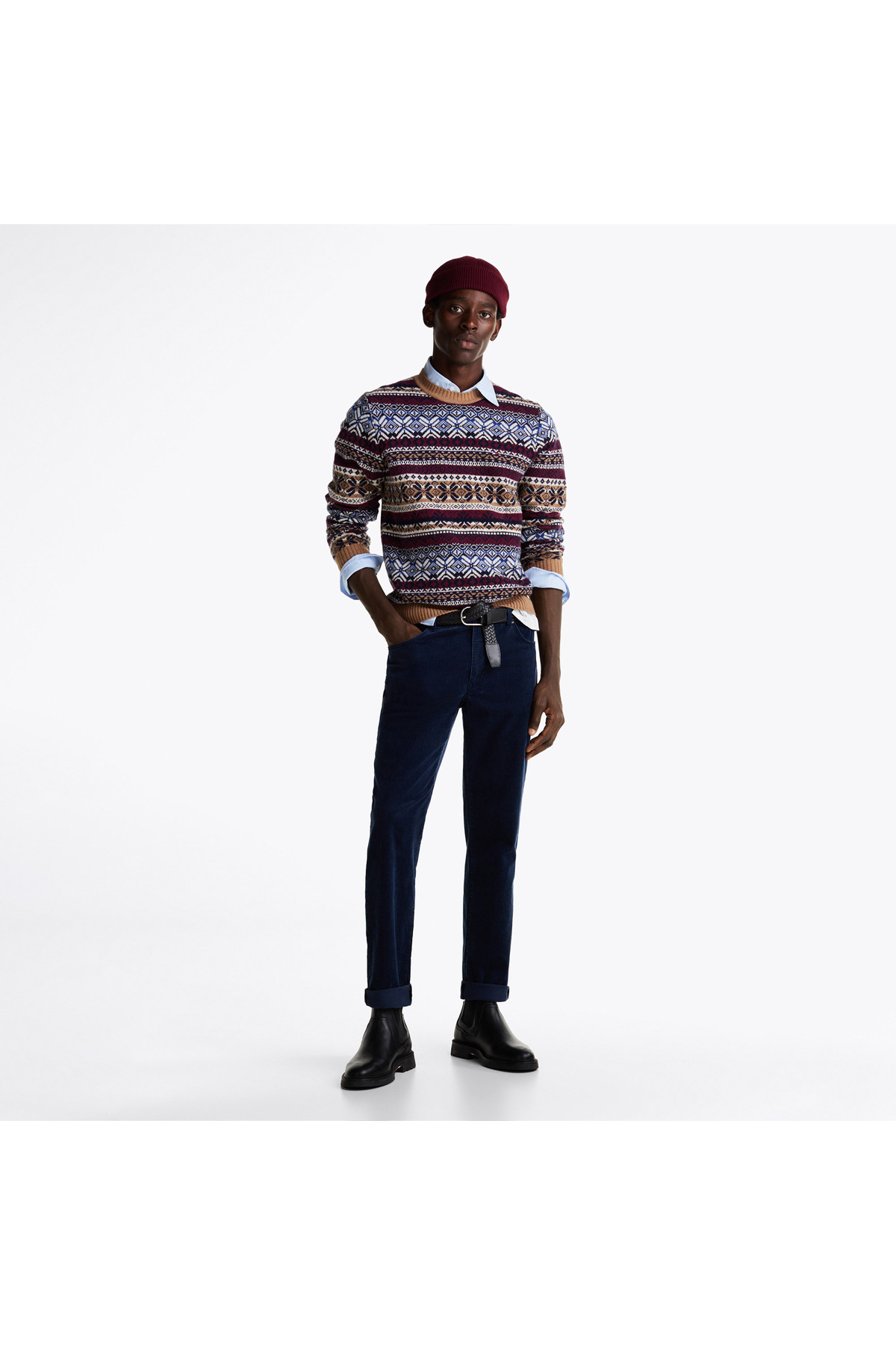 تامی هیلفیگر شلوار آبی مردانه