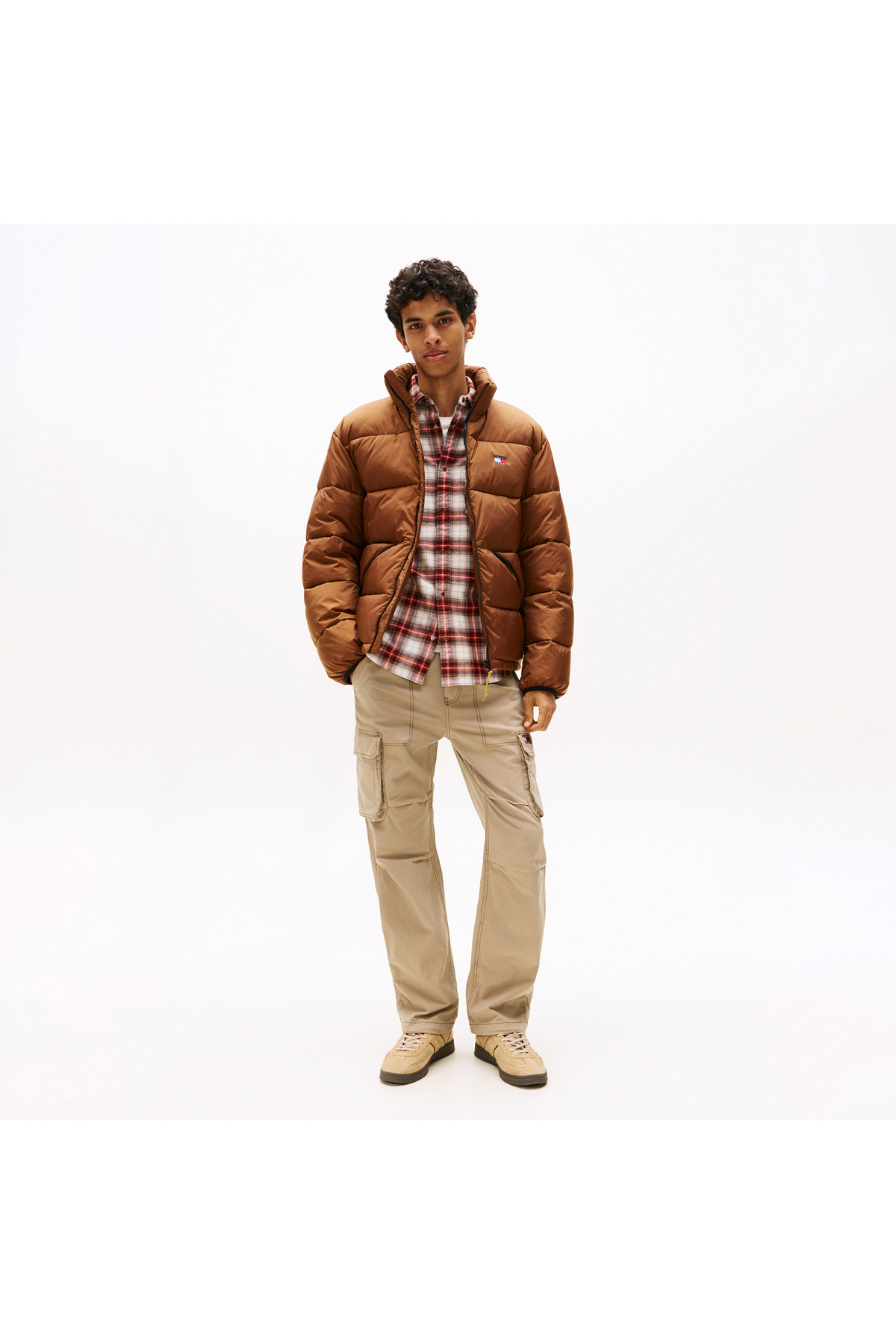 تامی هیلفیگر شلوار قهوه‌ای مردانه Otis H-Bone Cargo