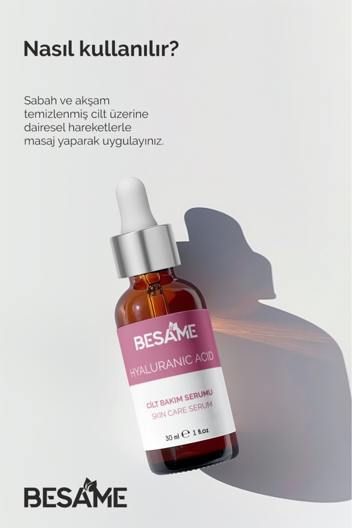 Hyaluronik Asit Yoğun Nemlendirici Cilt Bakım Serumu 30 ml — 14538 — تصویر 6 از 8
