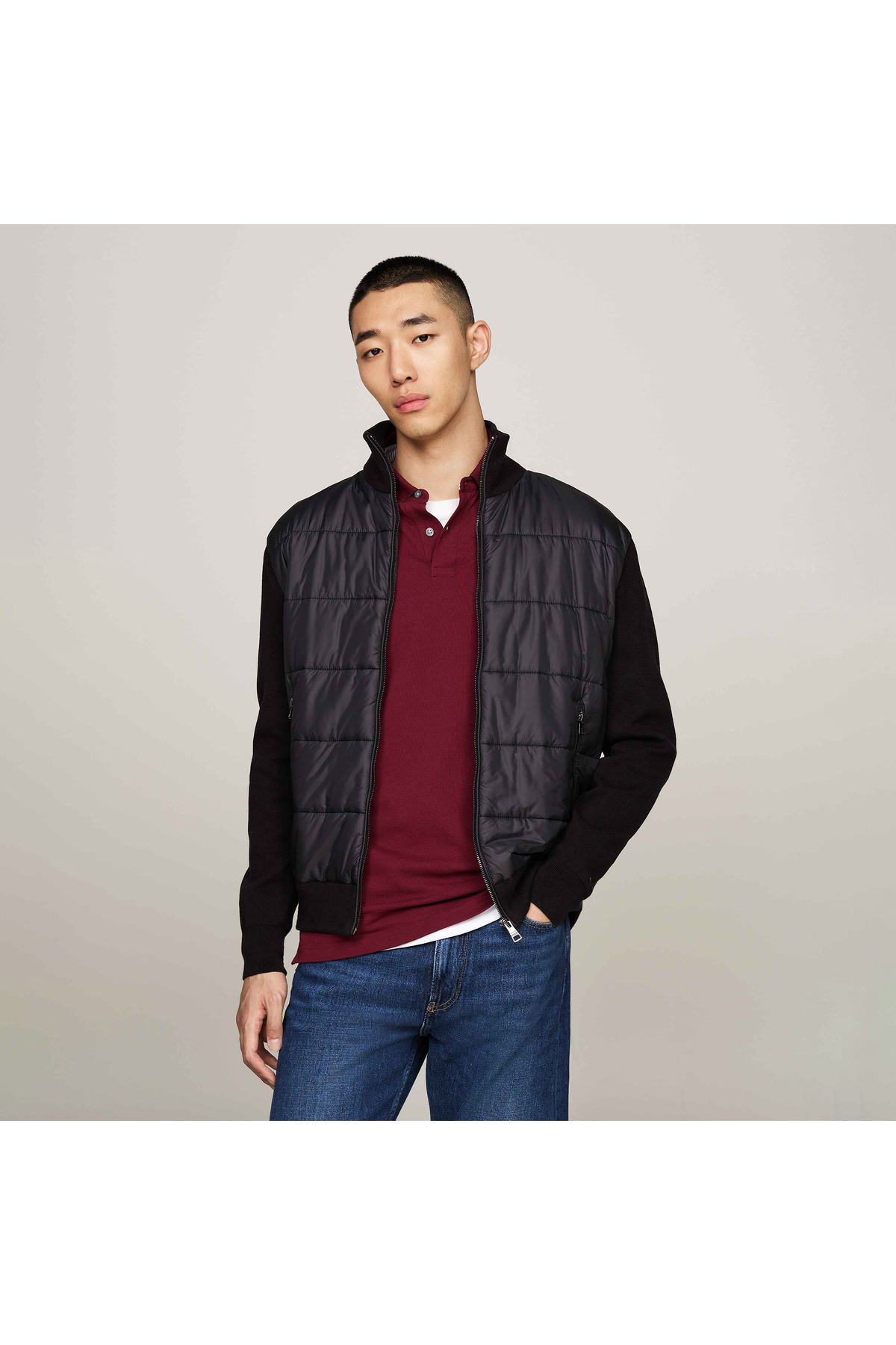 تامی هیلفیگر لباس بافتنی مشکی مردانه