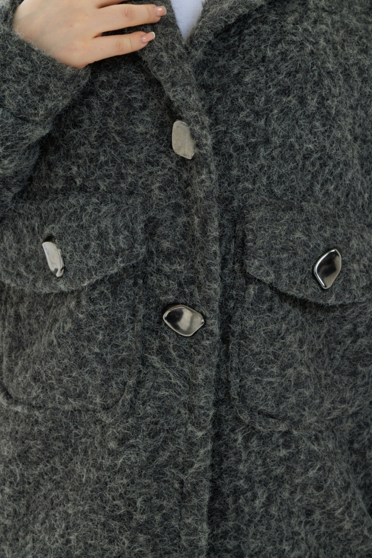 KADEEM  Fox Kumaş Astarlı Daily Ceket – 7007 - Görsel 5