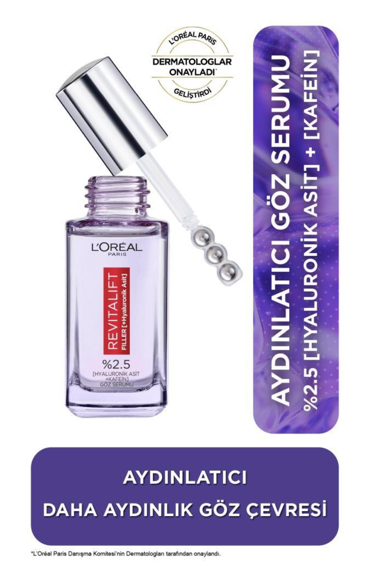 ست مراقبت از پوست Revitalift Filler Premium (کرم، سرم دور چشم، ژل پاک‌کننده، تونر)