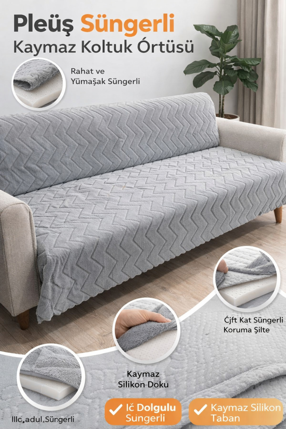 Soft Welsoft 3 Seater Seat Cover Seat shawl and 170x200