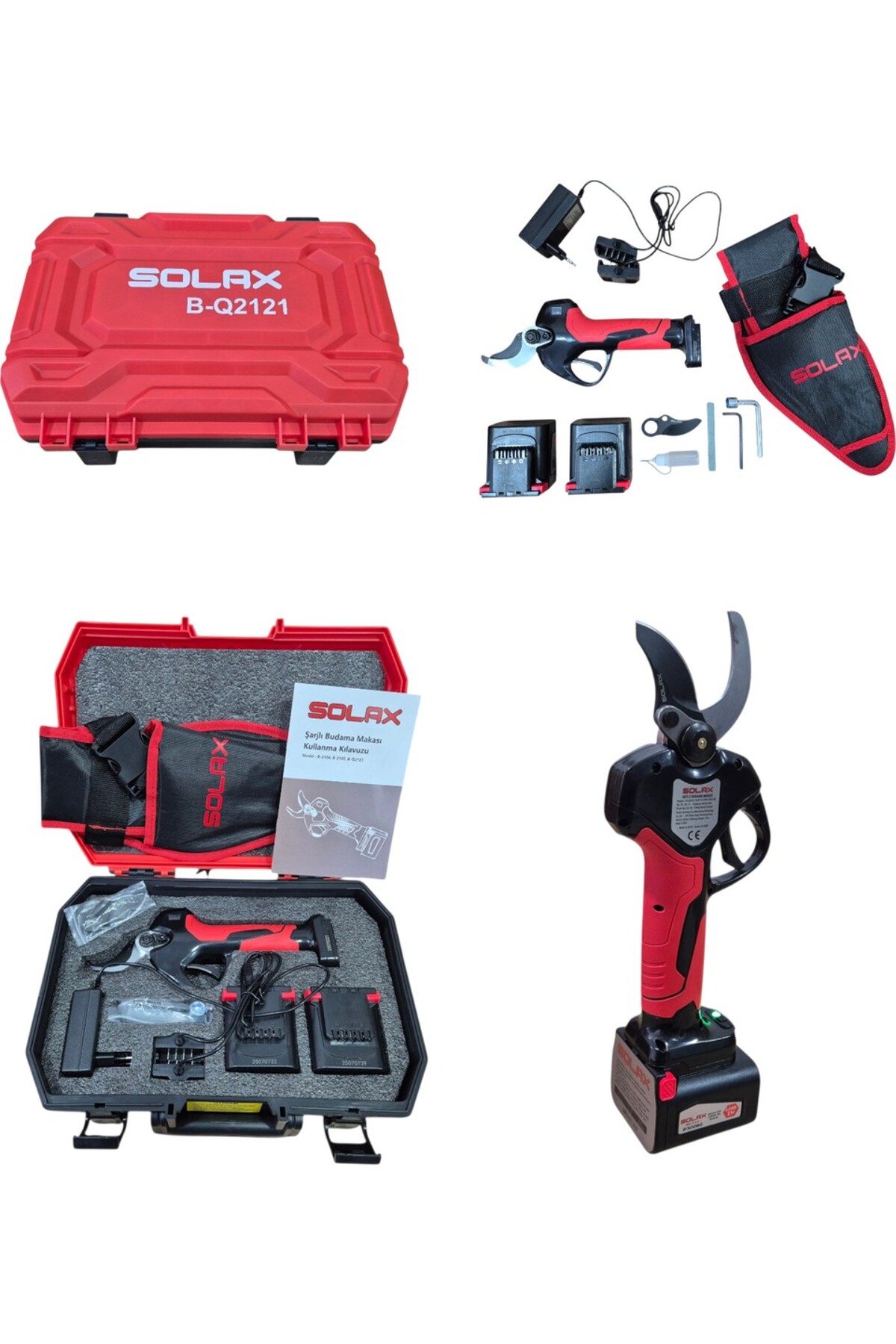 Solax B-q2121 Şarjlı Budama Makası 42 Mm - Fiyatı, Yorumları