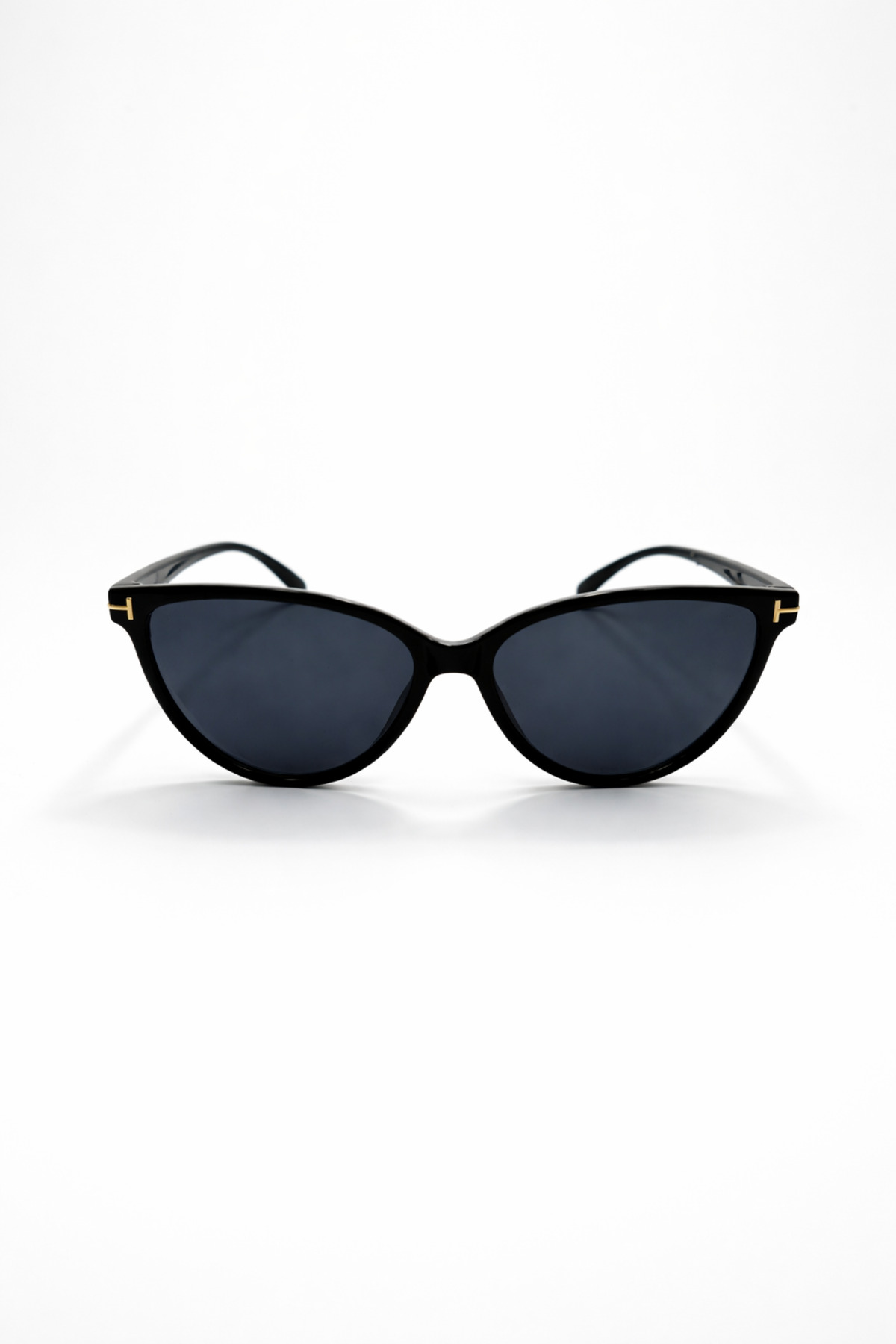 Chunky Frame Sırıus Cat Eye Siyah Uv400 Filtreli Ultra Hafif Kadın Güneş Gözlüğü görsel 4