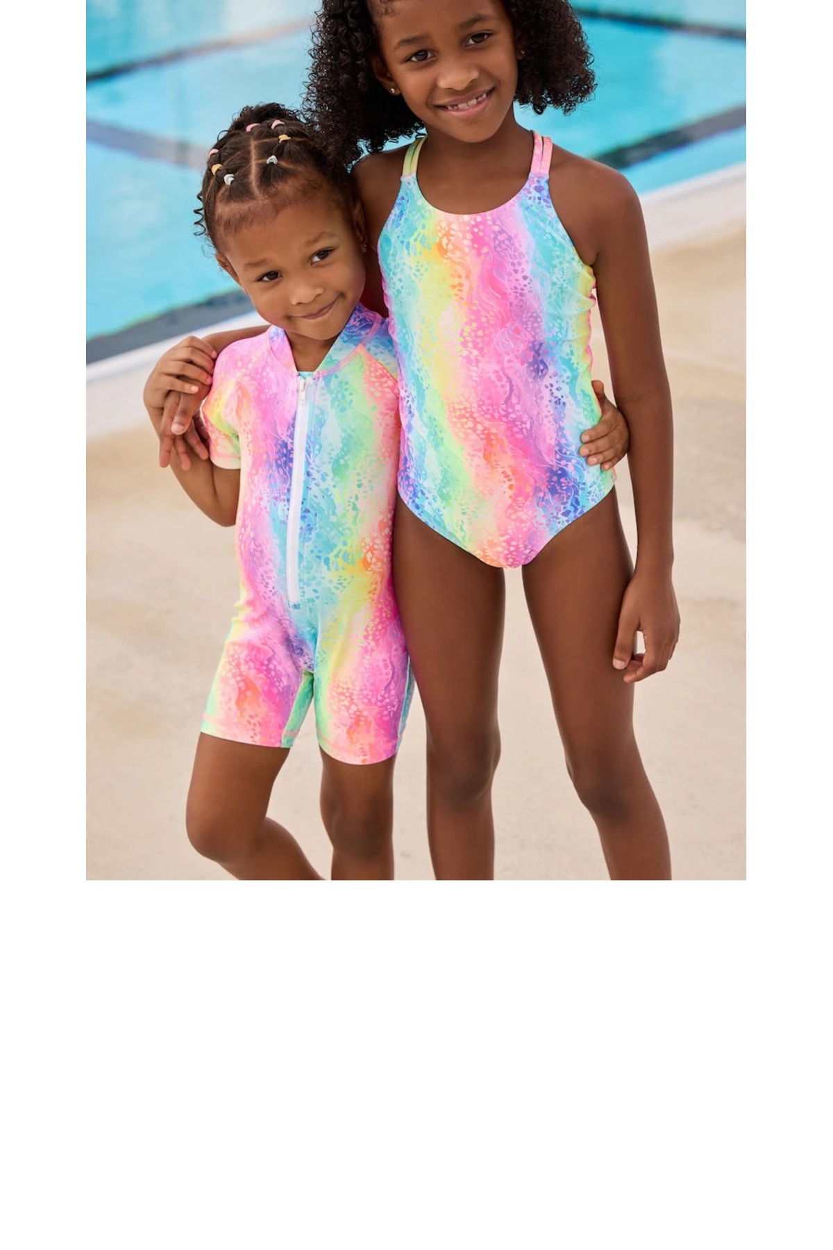 Next Baby Gökkuşağı Hayvan Desenli "UAV 50+" Güneşten Koruyucu Şort Mayo fotoğrafı 2 (önizleme)