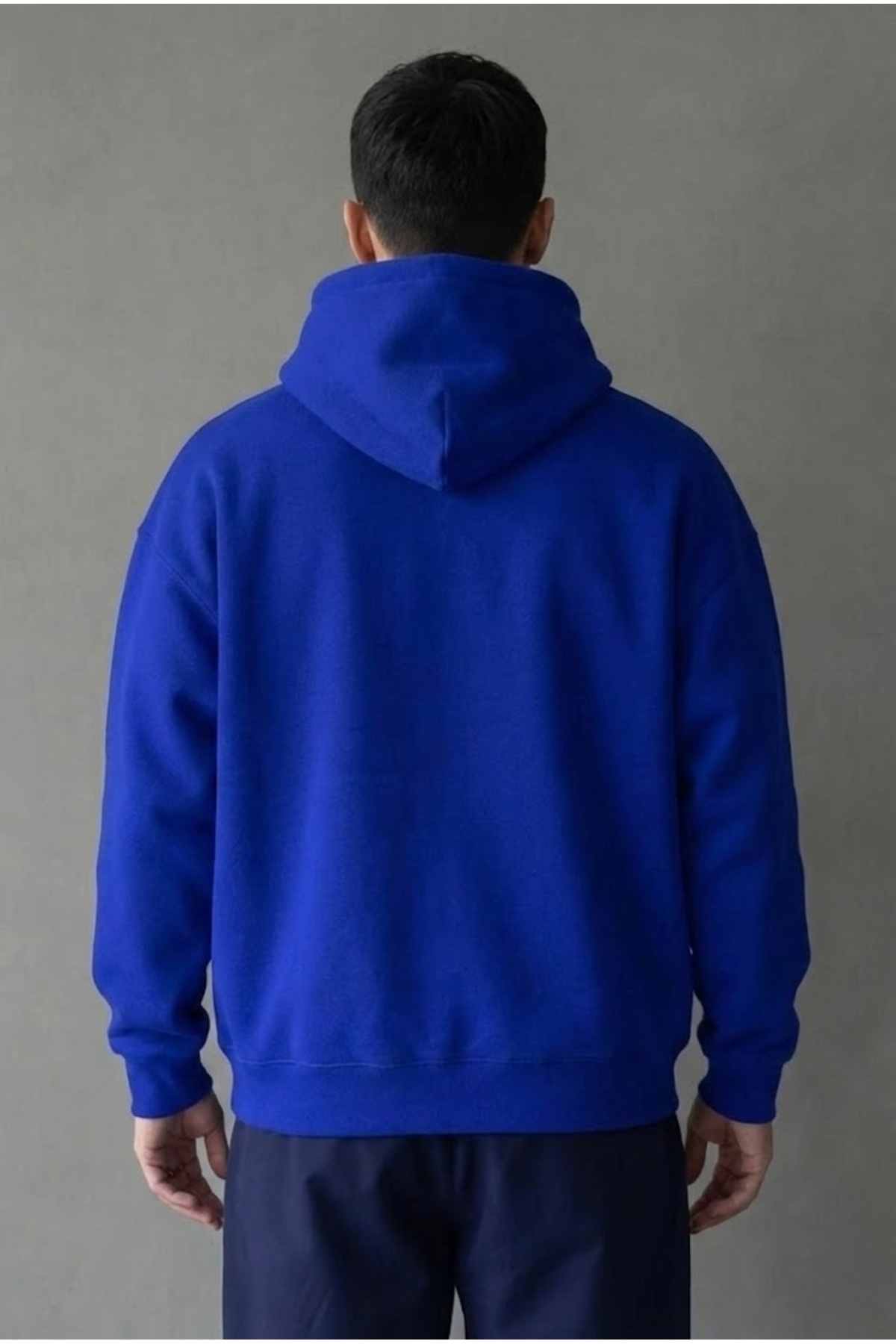 FUFLUNS NY AYICIK BASKILI OVERSİZE UNISEX KADIN/ERKEK KAPÜŞONLU SWEATSHİRT görsel 2