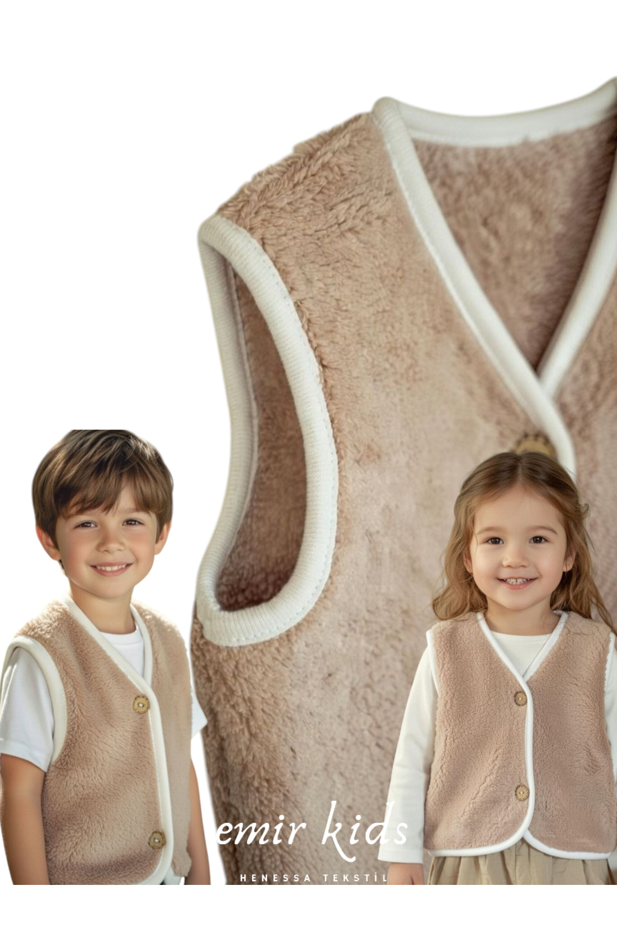 emir kids Wellsoft Bebek & Çocuk Yelek fotoğrafı 2 (önizleme)