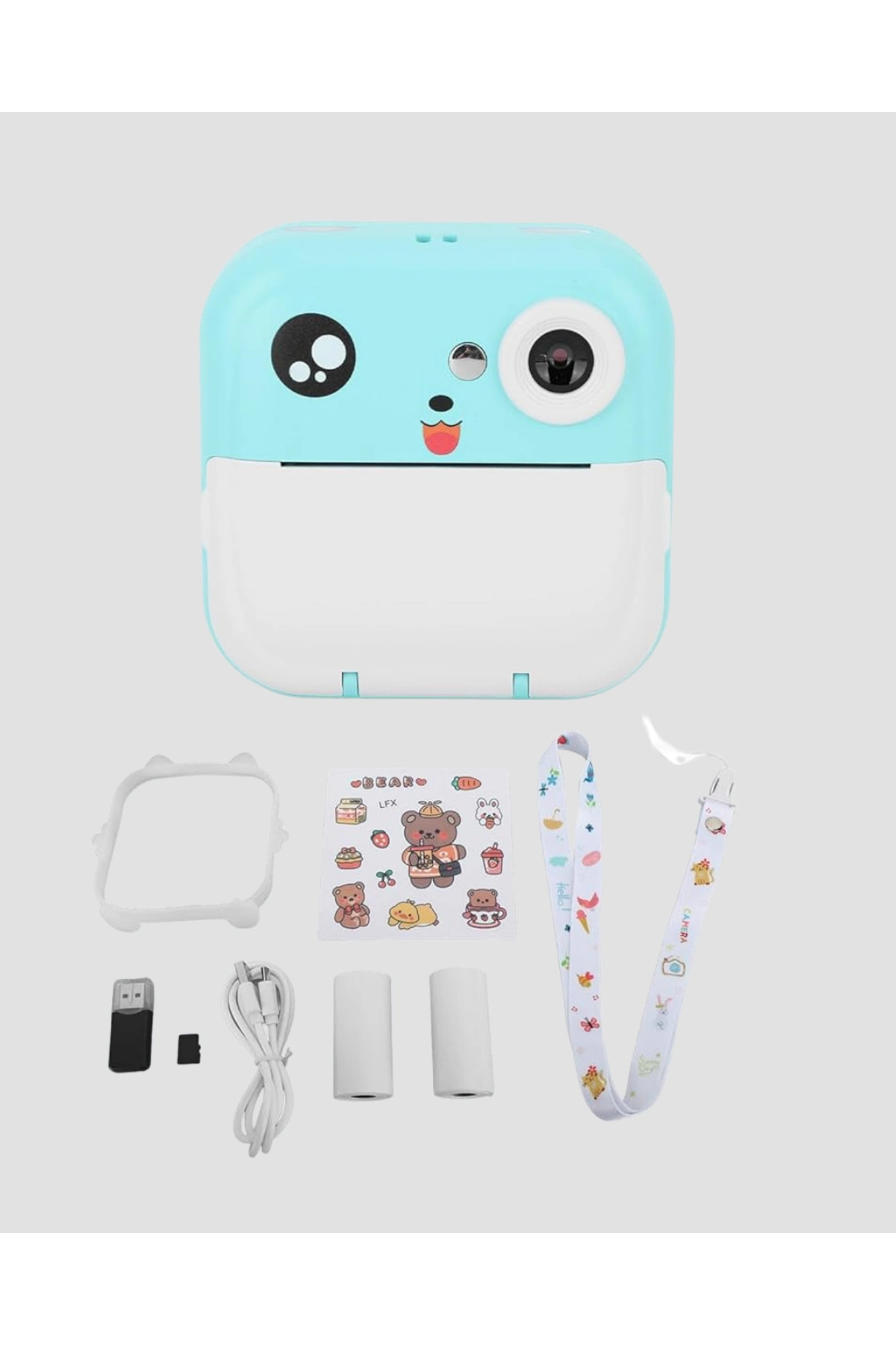 Nemere 64gb Tf Kart Destekli Çoklu Dil Seçeneği Sunan Anında Baskı Kamera Tech fotoğrafı 4 (önizleme)