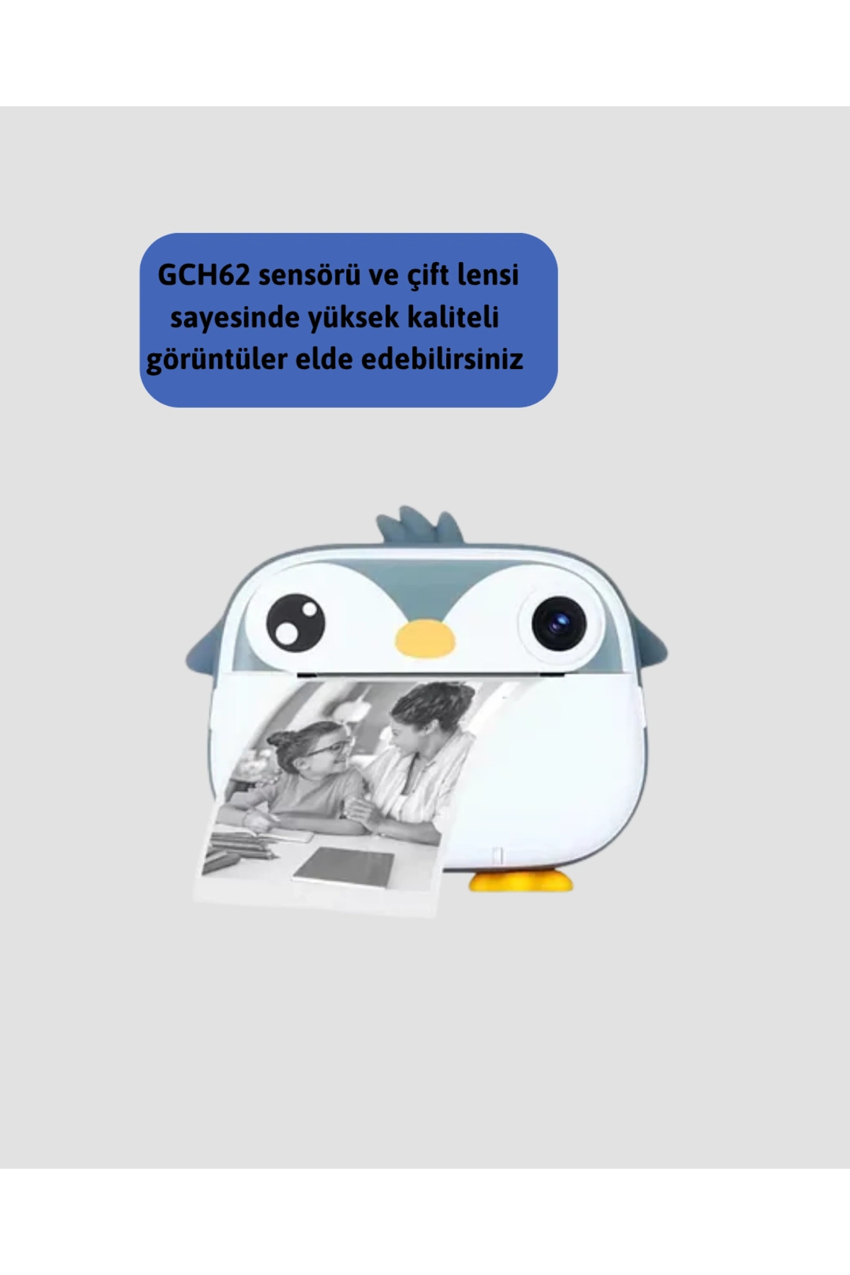 Nemere 64gb Tf Kart Destekli Çoklu Dil Seçeneği Sunan Anında Baskı Kamera Tech fotoğrafı 2 (önizleme)