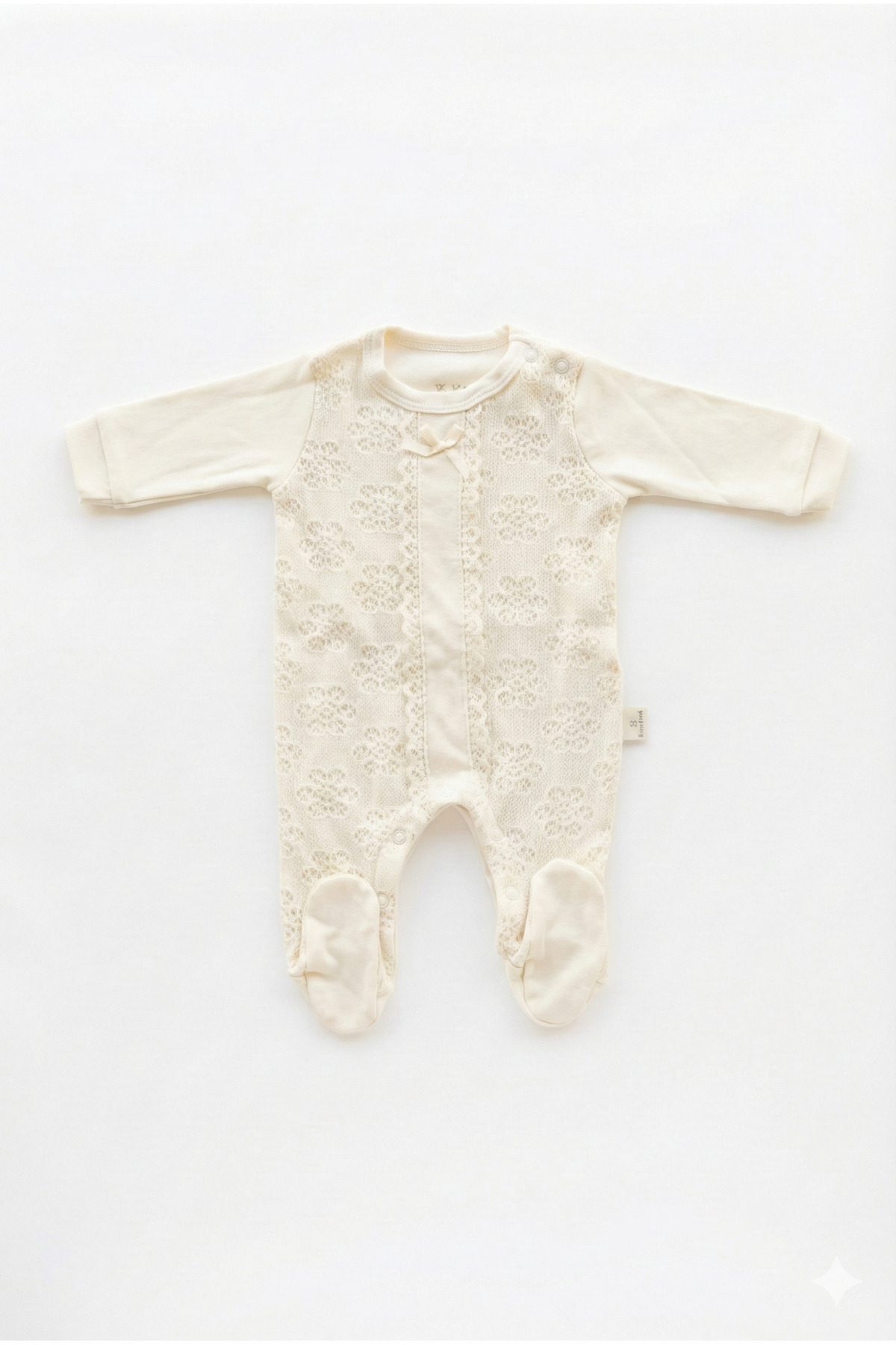 ZEYNUKO KIZ BEBEK DANTELLİ 10'LU YENİDOĞAN HASTANE ÇIKIŞI ZIBIN SETİ KUTULU fotoğrafı 4 (önizleme)