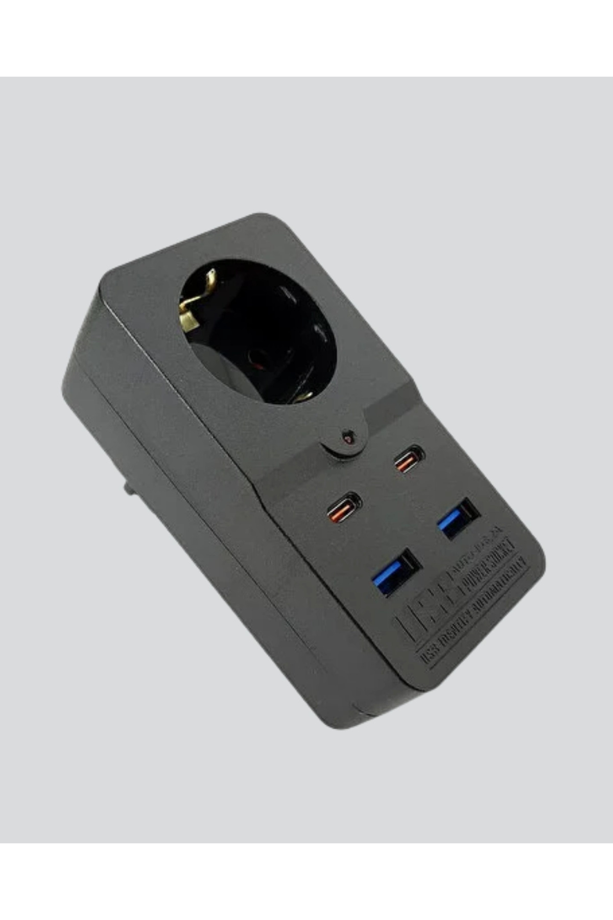 Twin Store Termal Korumalı Priz Otomatik Çocuk Kilidi 4 Usb Type C fotoğrafı 5 (önizleme)
