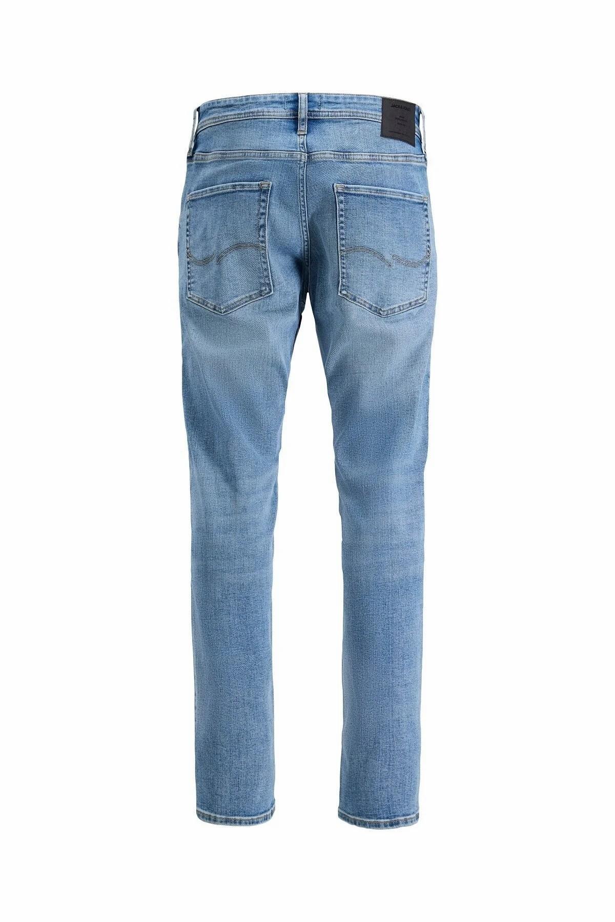 Jack & Jones  Jjımıke Jjorıgınal St 171 Noos Mavi Erkek Jean Pantolon 12289824 - Görsel 2