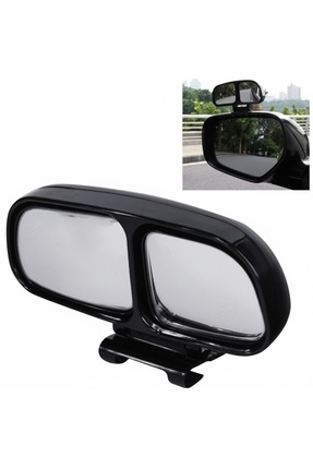 TOMRİSTORE EĞİTMEN DIŞ AYNA GEÇMELİ ÇİFT ÇAMLI SİYAH