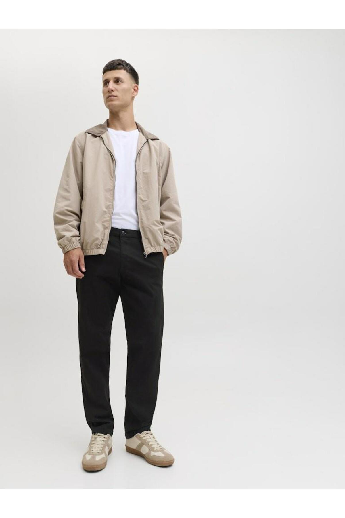 شلوار مردانه راسته فاق کوتاه | جک اند جونز Jack & Jones 12288462 - تصویر 6