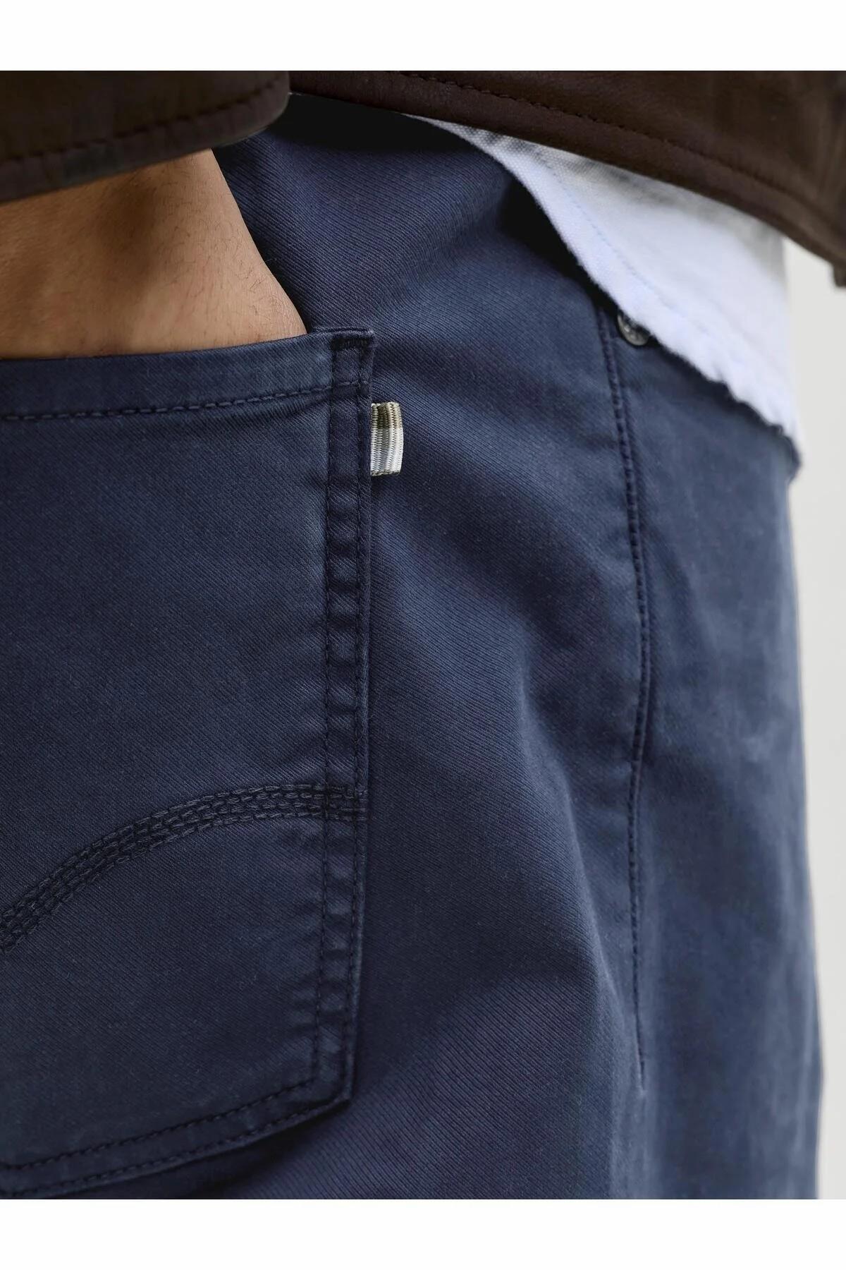 شلوار مردانه راسته فاق کوتاه | جک اند جونز Jack & Jones 12293328 - تصویر 3