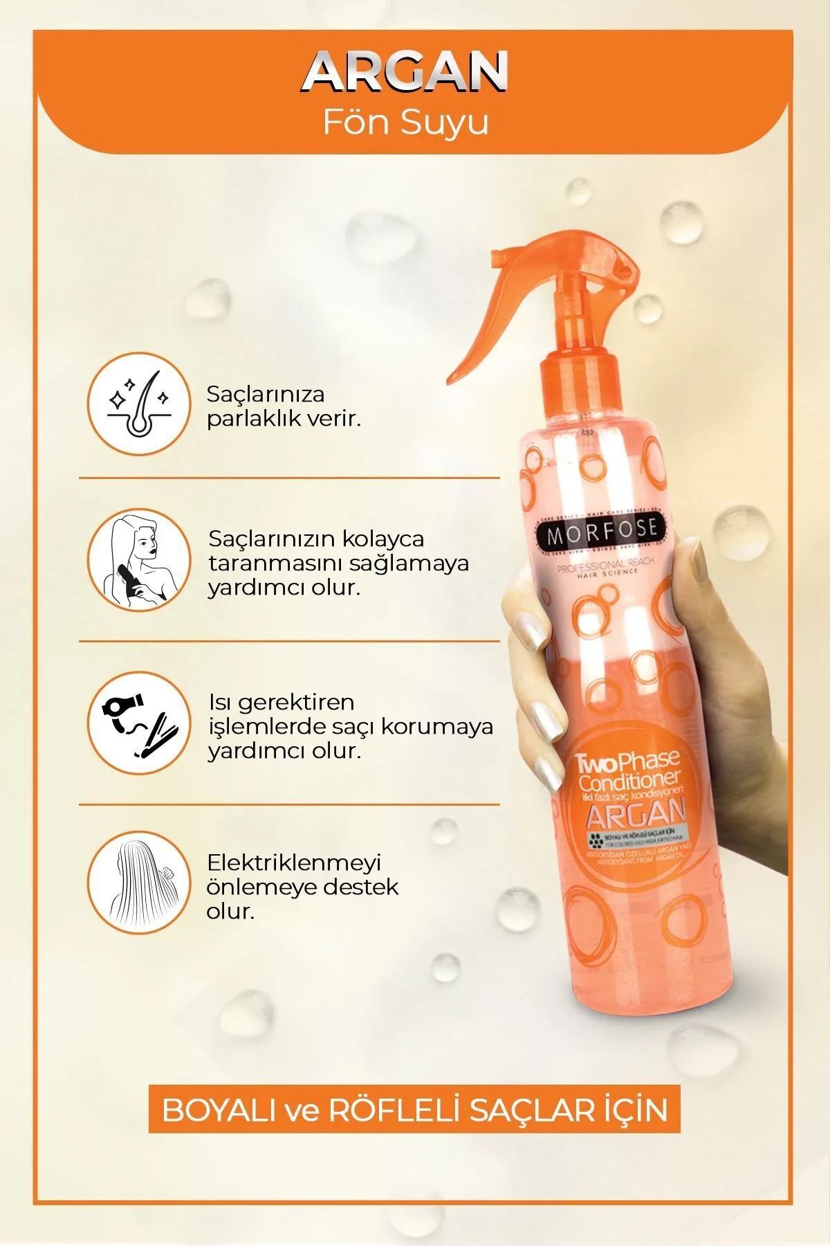 Argan Sıvı Saç Kremi 400 ml 2 Adet — PARKFARMA881165 — تصویر 4 از 5
