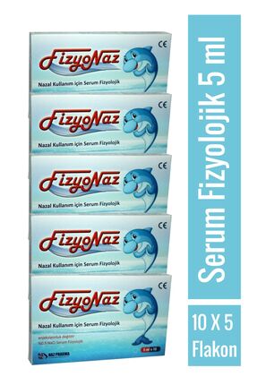 Fizyonaz 5 ml 10 Flakon ( 5 Kutu Flakon )
