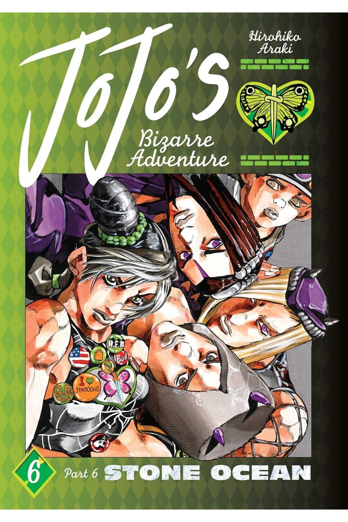 Viz Media Jojo's Bizarre Adventure: Part 6--Stone Ocean, Vol. 6
