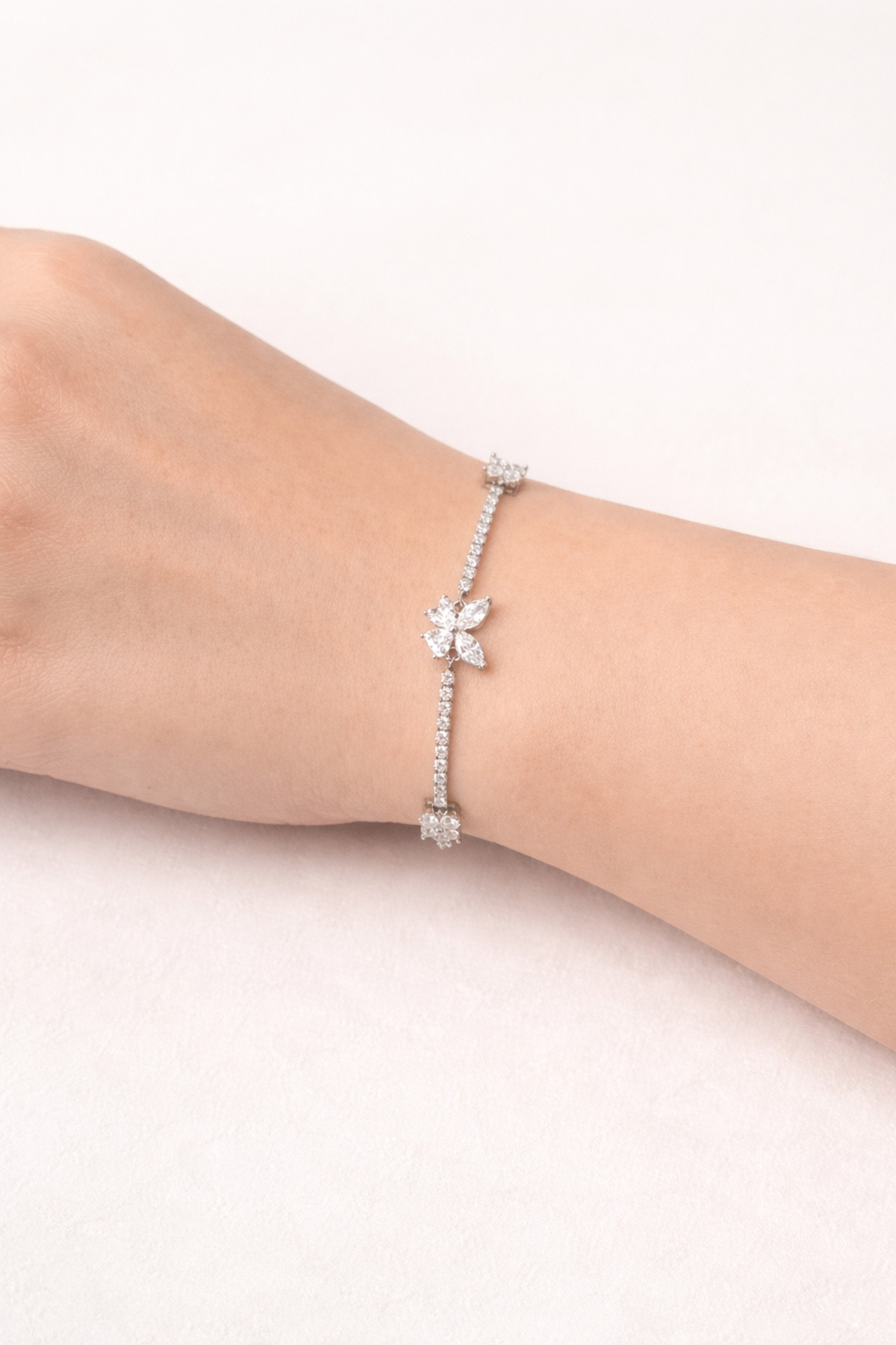 MKH Suyolu Gümüş Bileklik / Hediye Bileklik / 2mm - 2