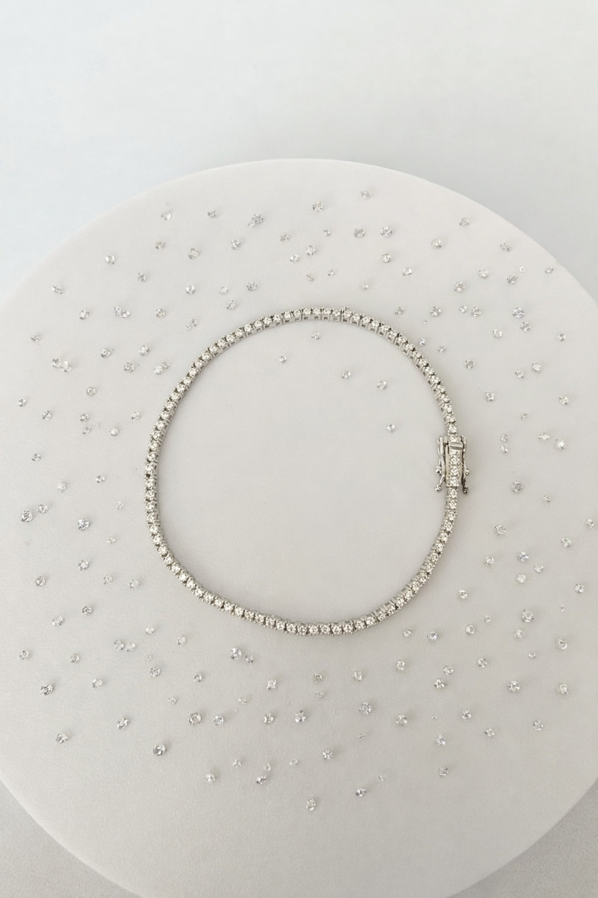 MKH Suyolu Gümüş Bileklik / Hediye Bileklik / 2mm - 1