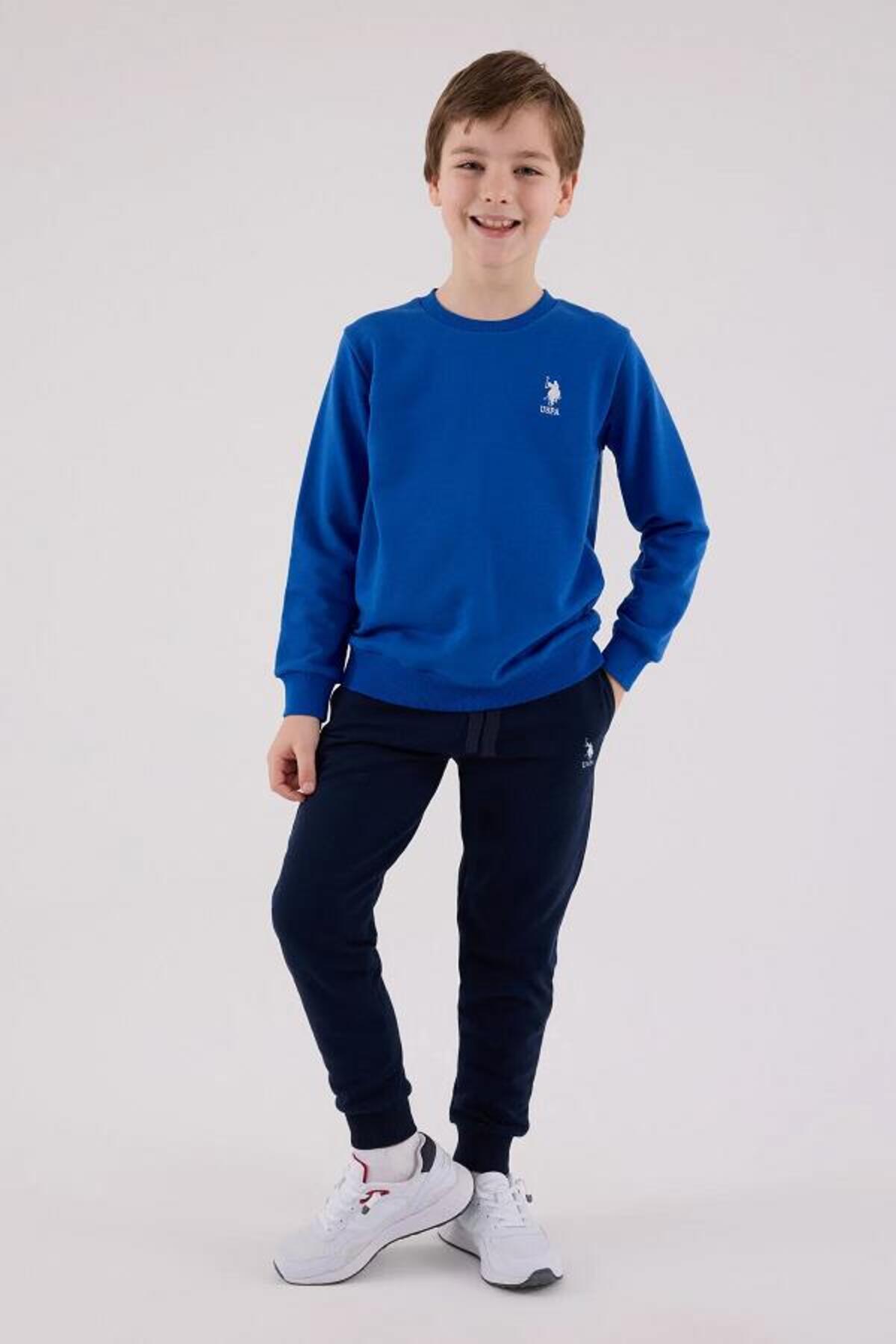ست گرمکن بچگانه پسرانه U.S. Polo Assn مدل US2208-G — 1