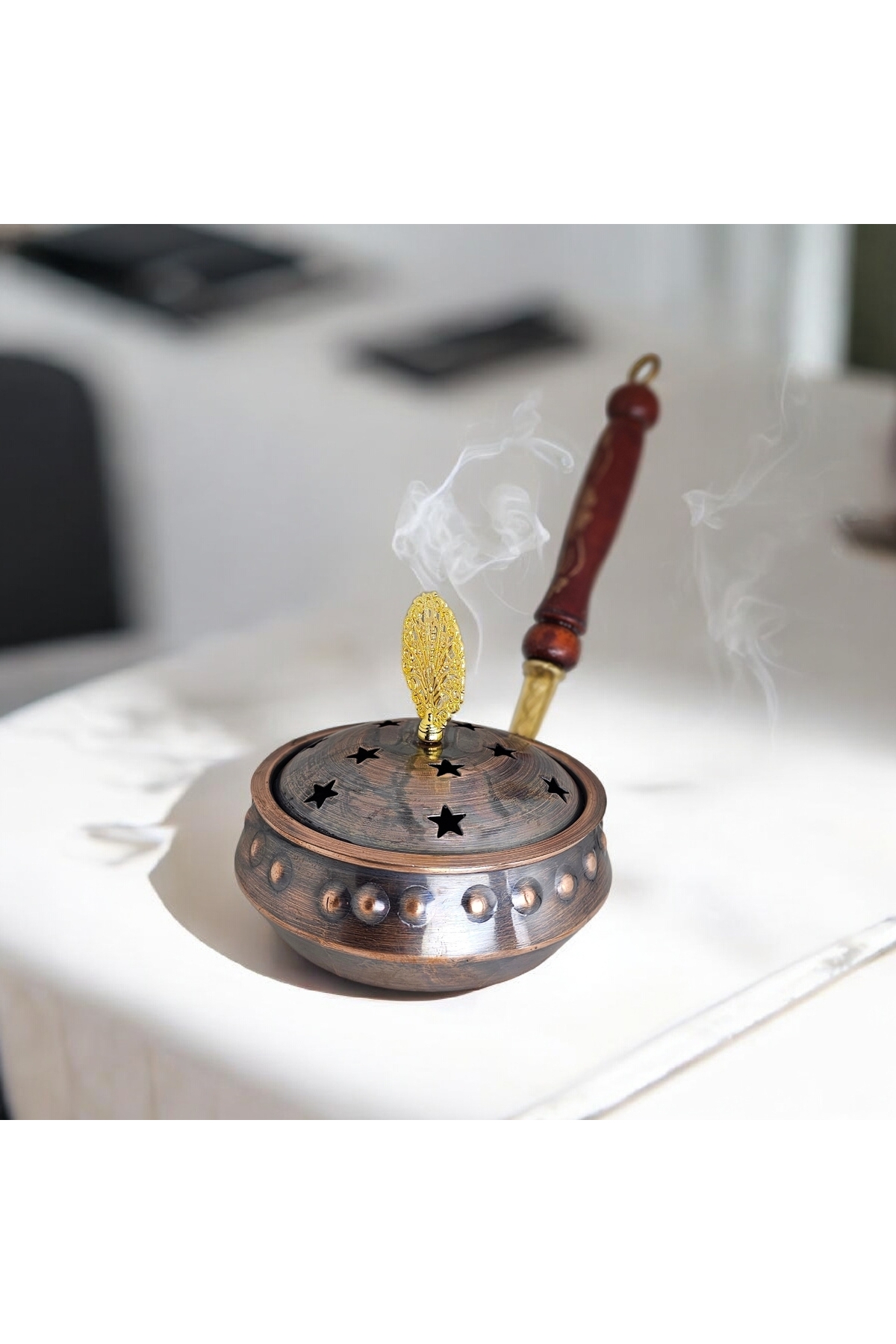 Copper Handmade Large Incense/Censer